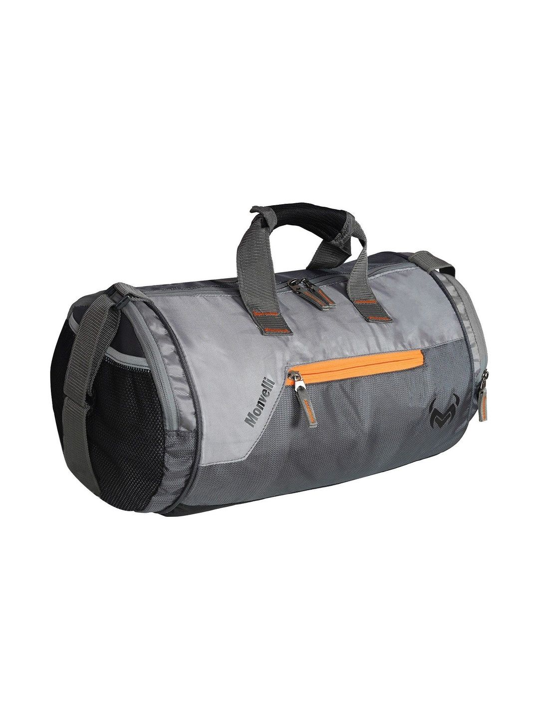 Buy MONVELLI Colourblocked Large Foldable Sports or Gym Duffel Bag