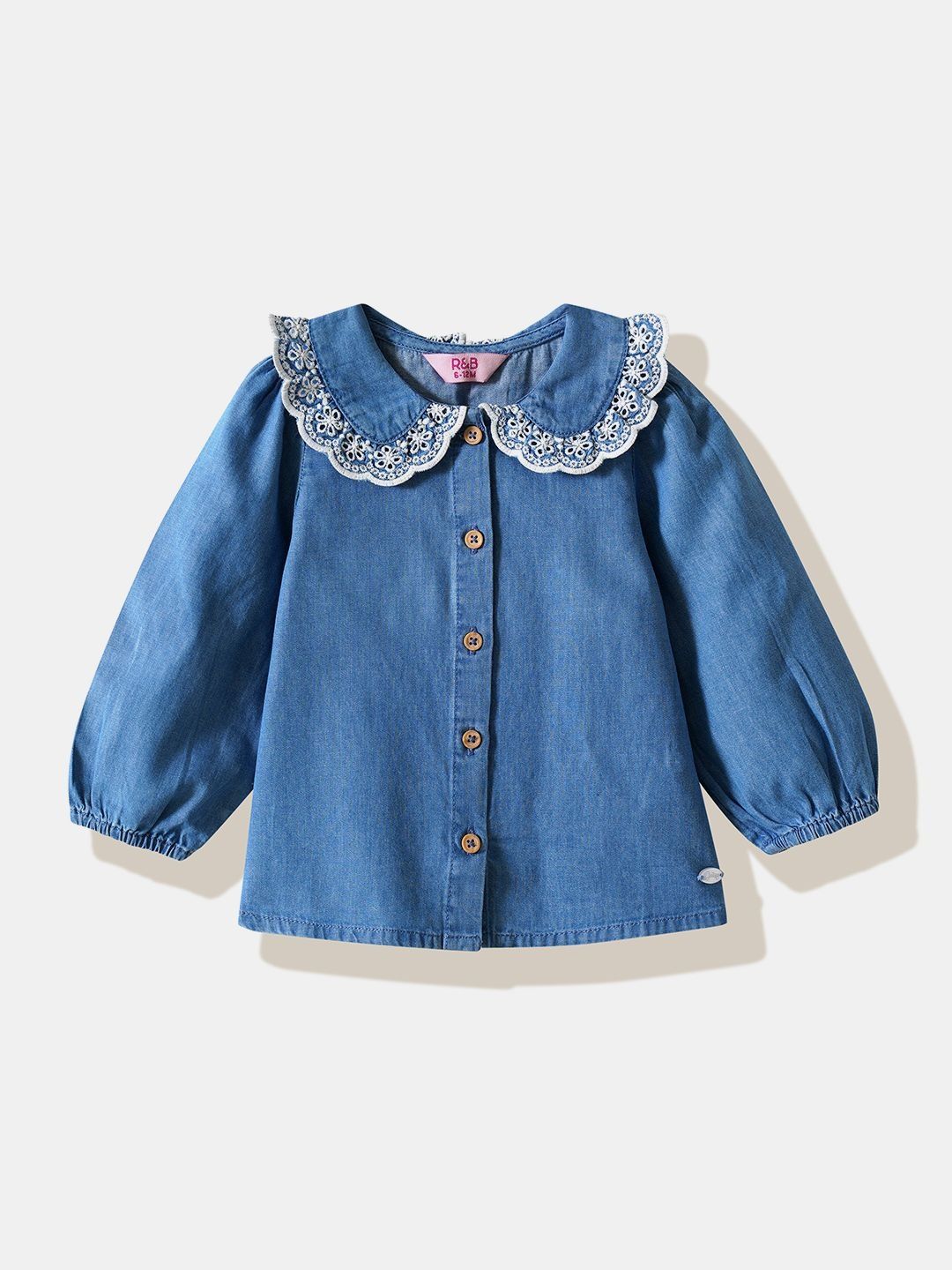 Buy R&B Girls Cotton Blend Tops - Tops for Girls 39054825 | Myntra