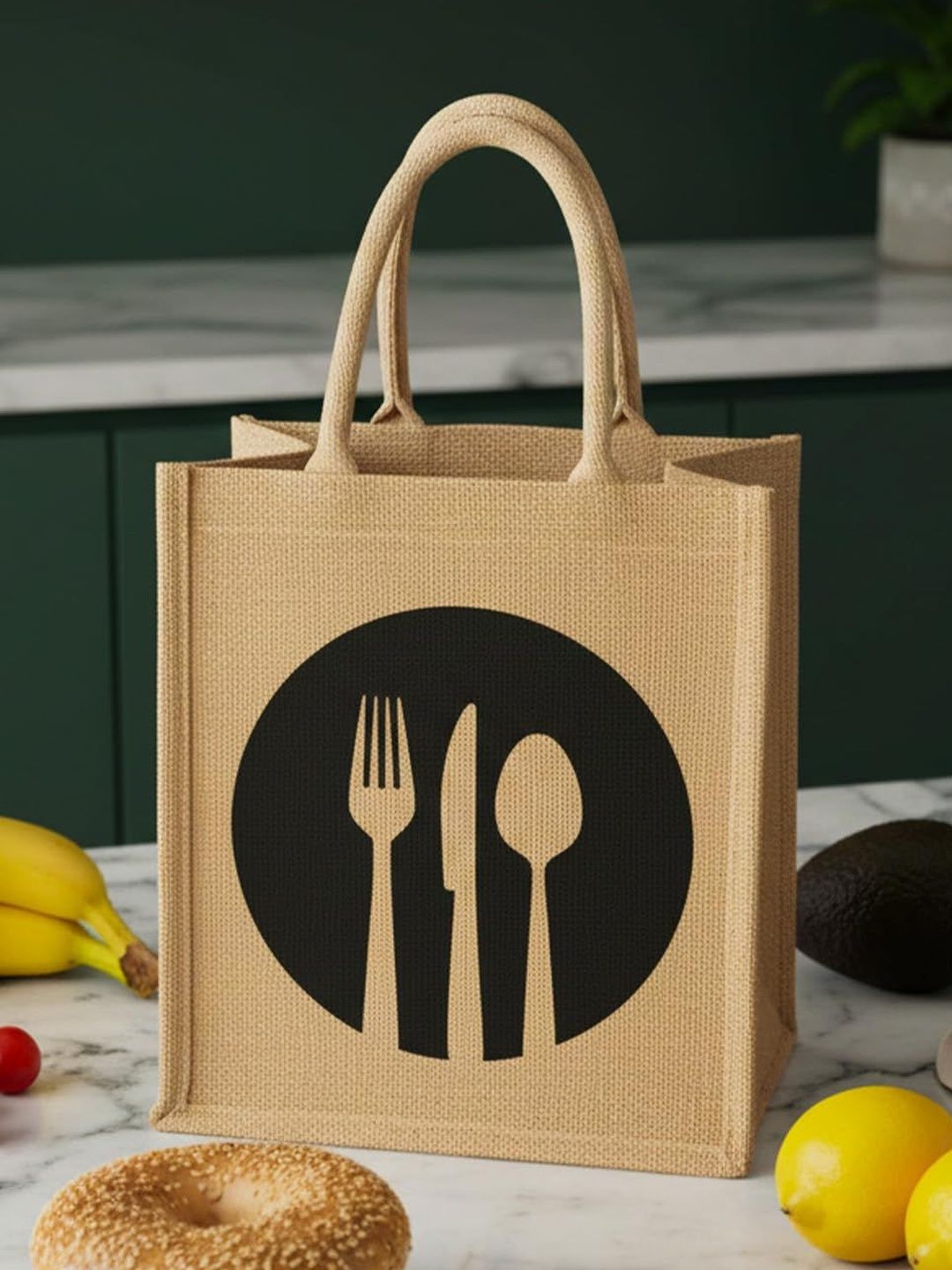 prettykrafts Other Prints Foldable Lunch bags Travel Accessory