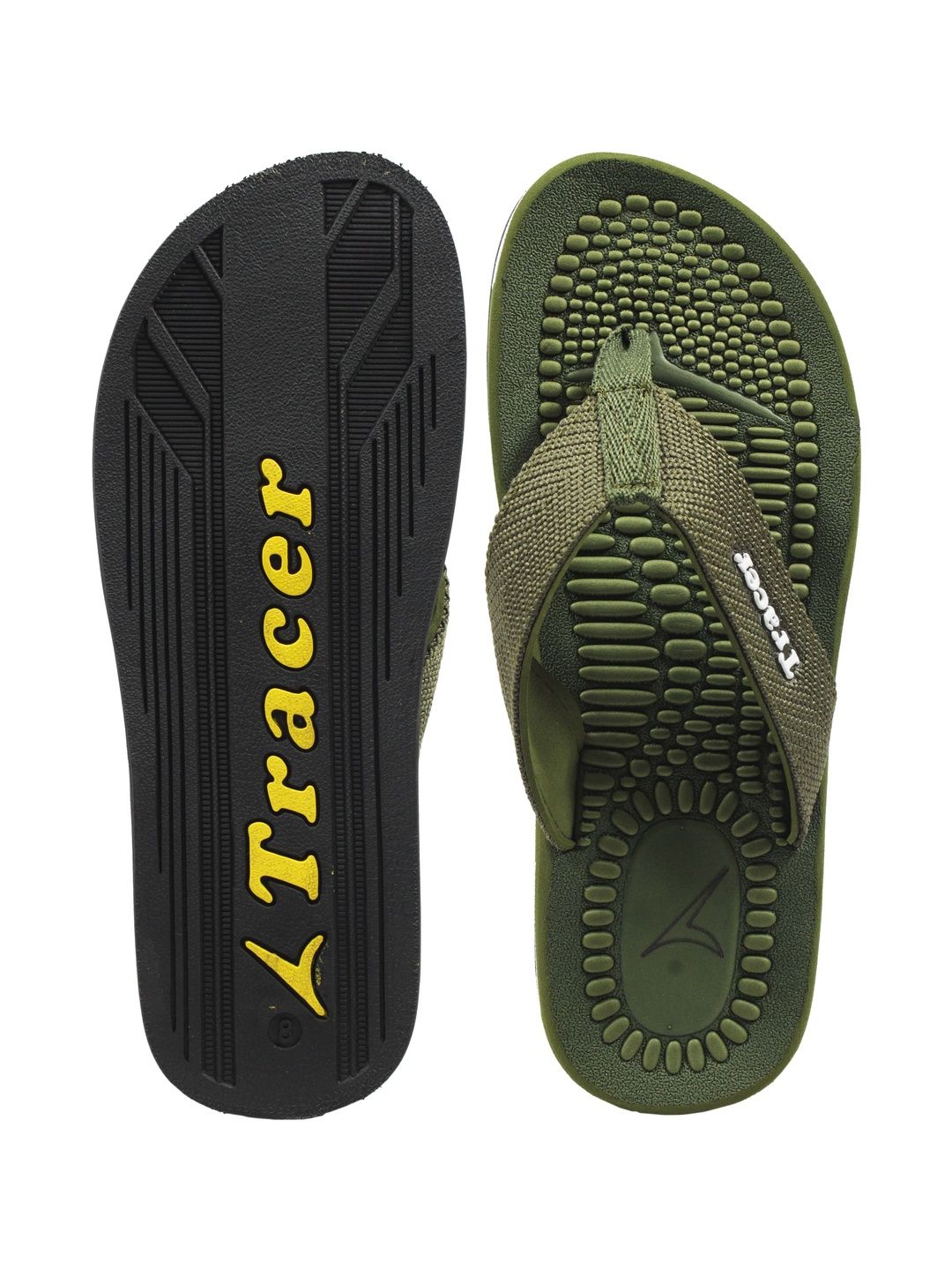 TRACER Men Rubber Thong Flip-Flops