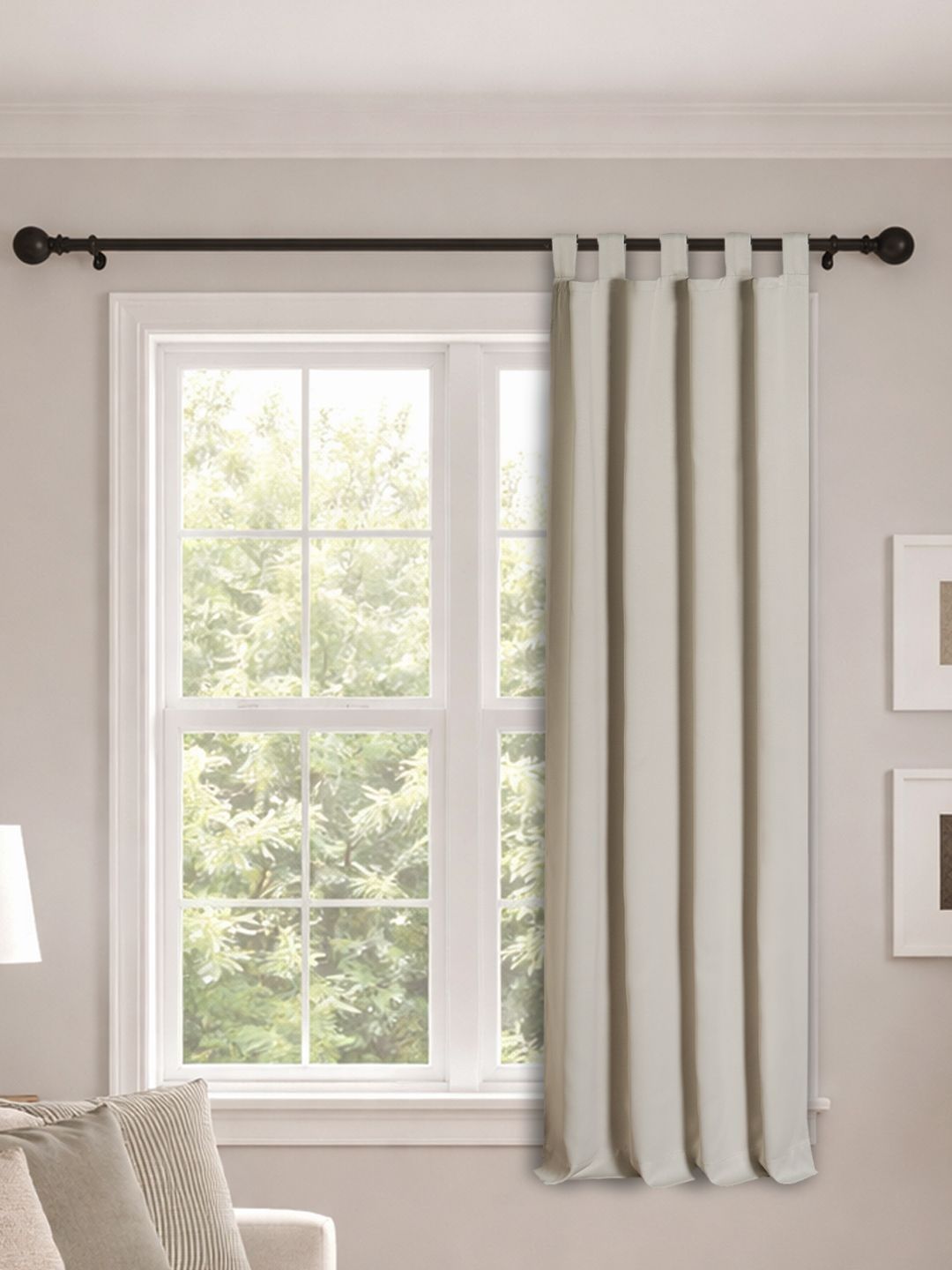 Deco Window Champagne Black Out Window Curtain