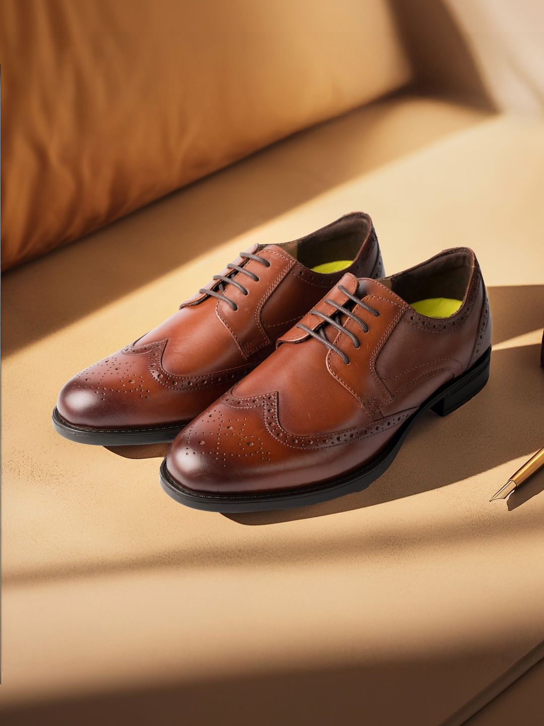 Florsheim Men Leather Formal Brogues