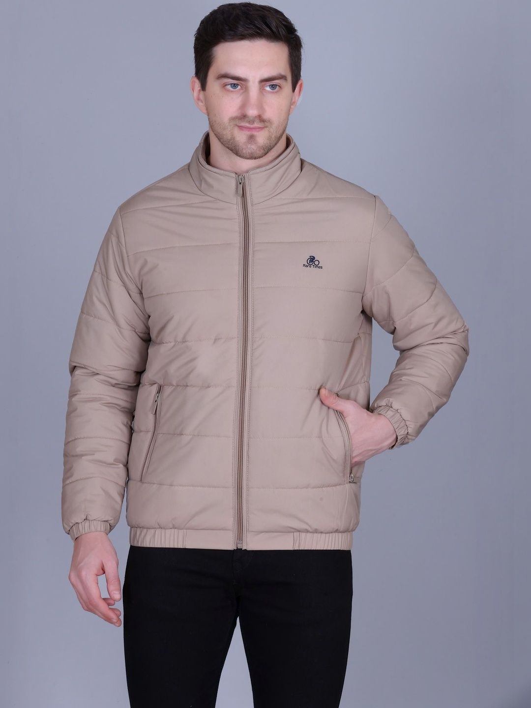Rare Times Men Lightweight Puffer Jacket