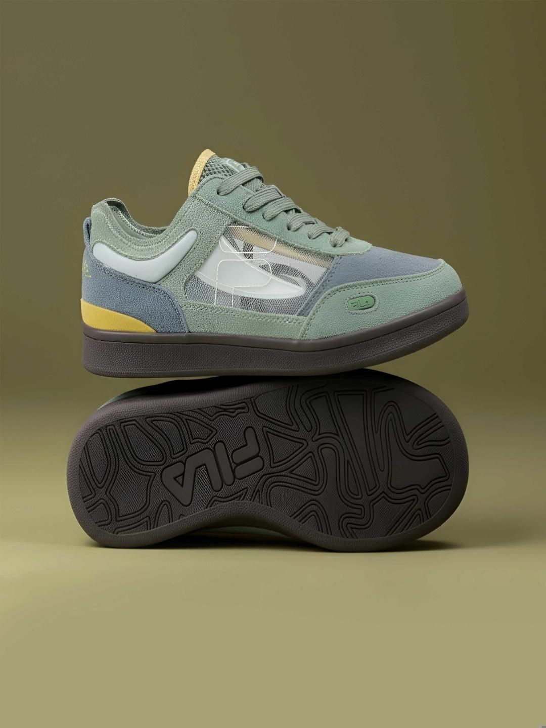 FILA FILA Unisex KENZA VITA Colourblocked Suede Sneakers