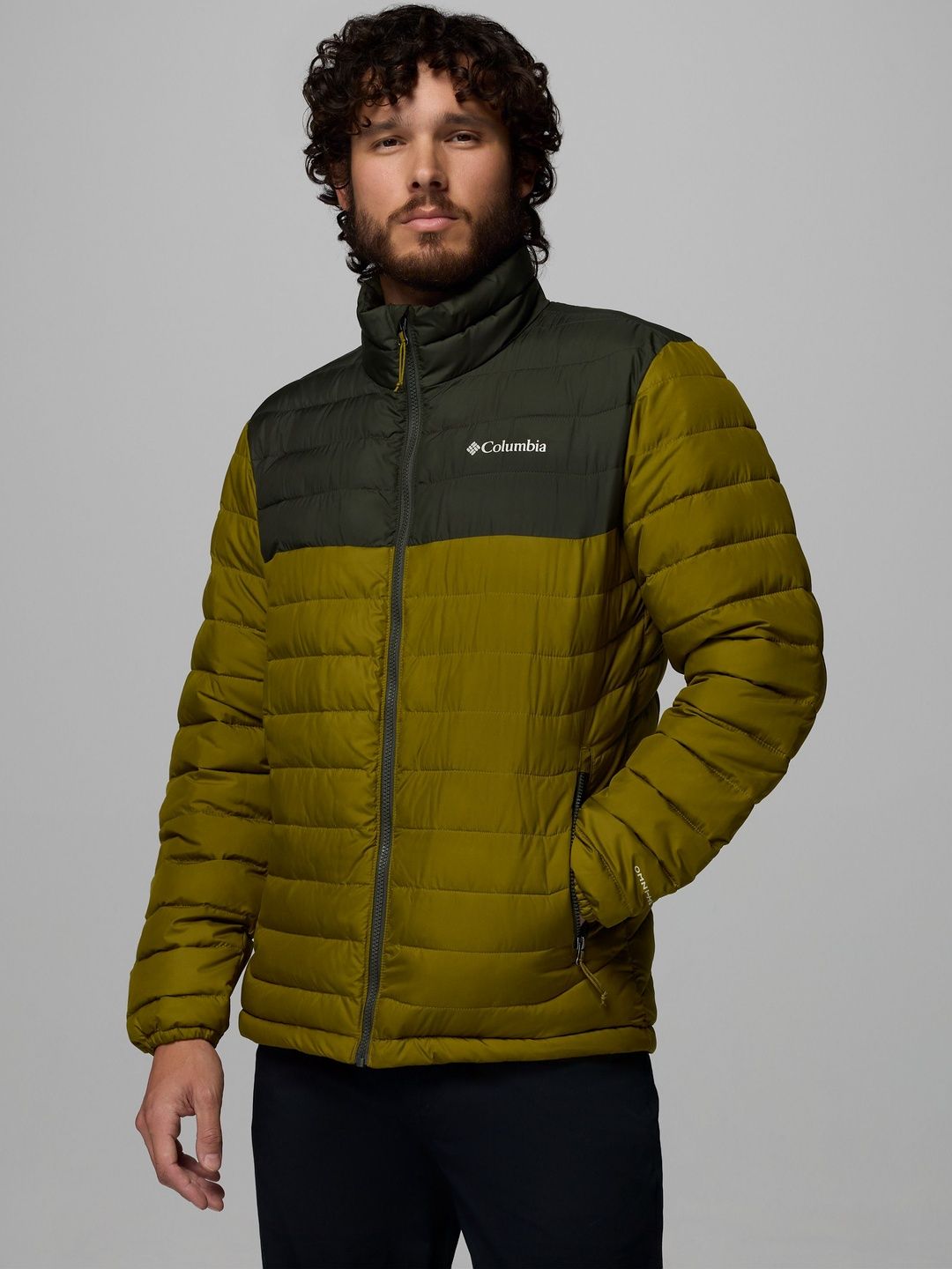 Columbia Powder Lite II Colour Blocked
Quilted Jacket