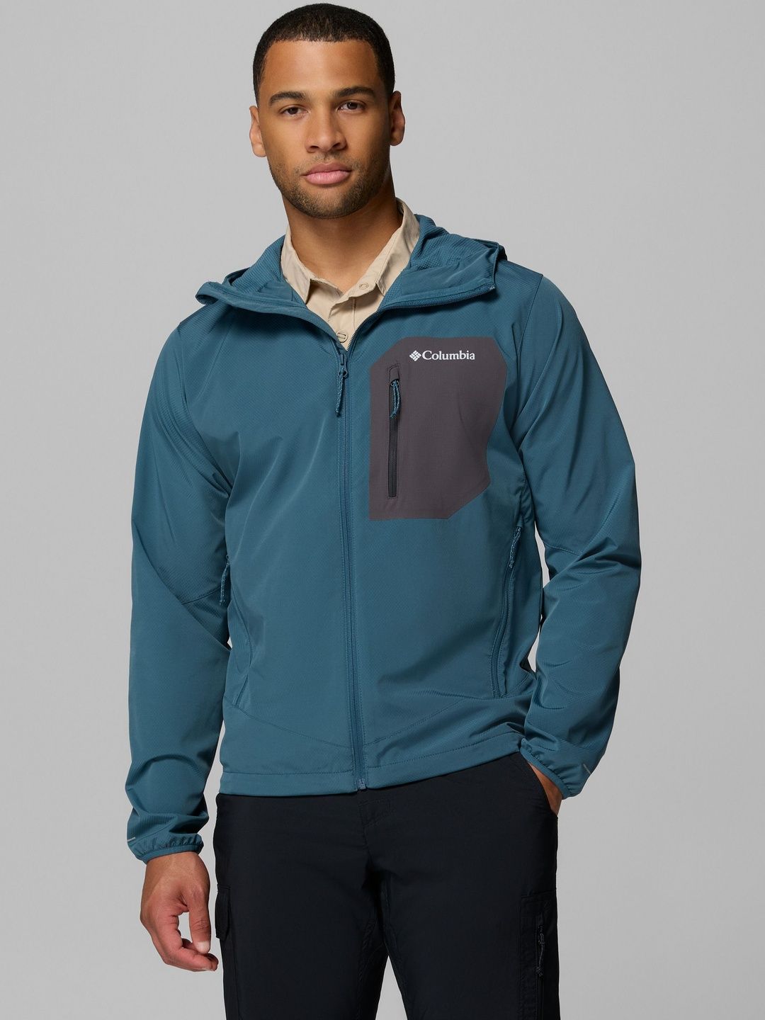 Columbia Tall Heights III Hooded Lightweight Jacket
