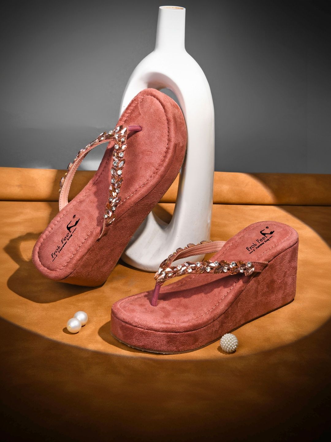 Froh Feet Party Wedge Sandals