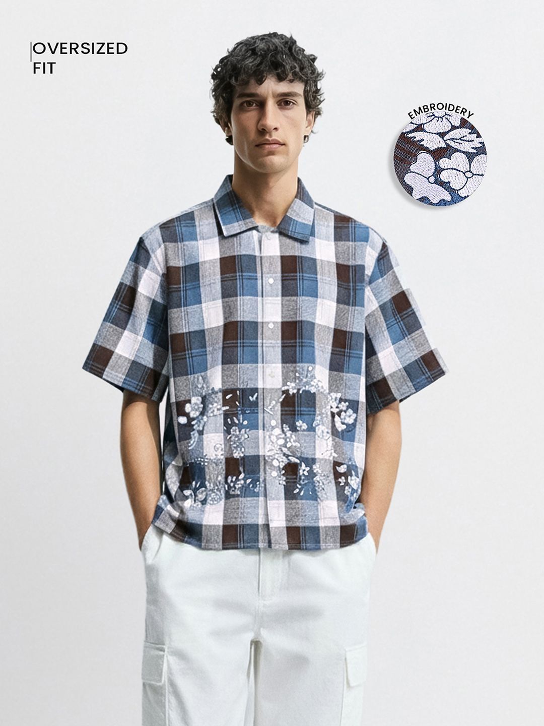 The Indian Garage Co Men Tartan Checks Checked Casual Shirt