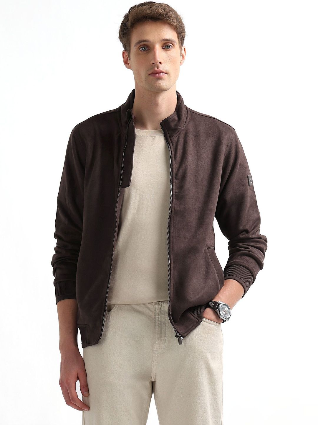 Arrow Sport Men Bomber Jacket