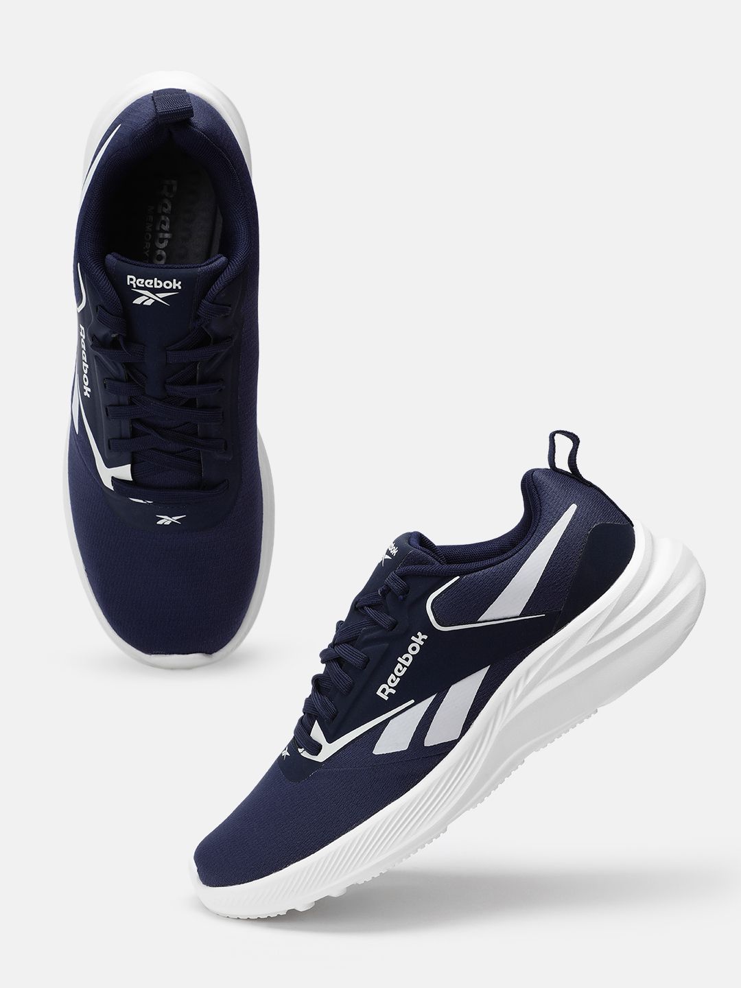 Reebok Men Woven Design Flylite Vital Running Shoes