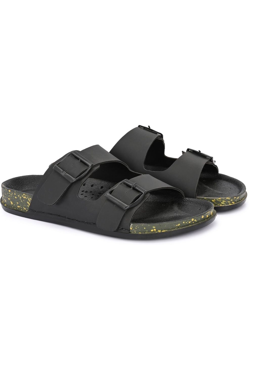 HATTOUN Men Printed Sliders