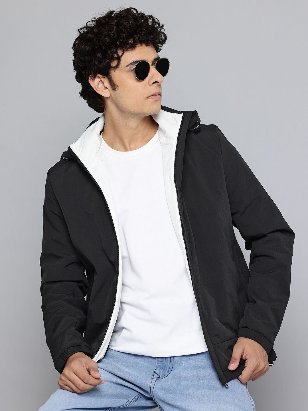 Fort Collins Hooded Tailored Jacket with Toggled Hem