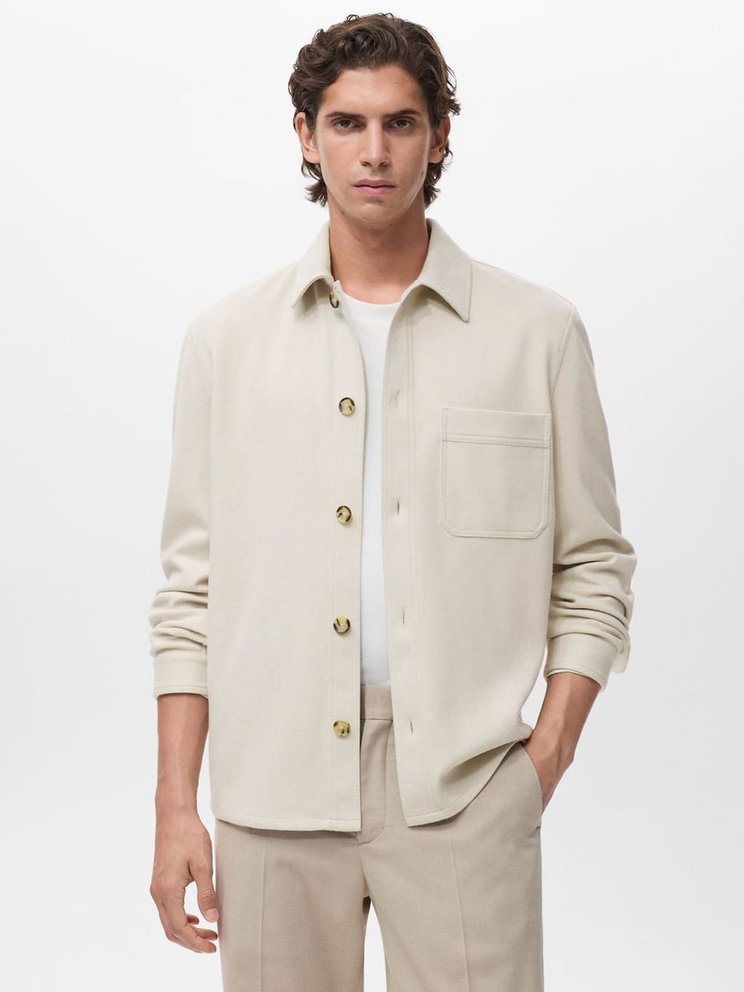 MANGO MAN Men Bomber Jacket