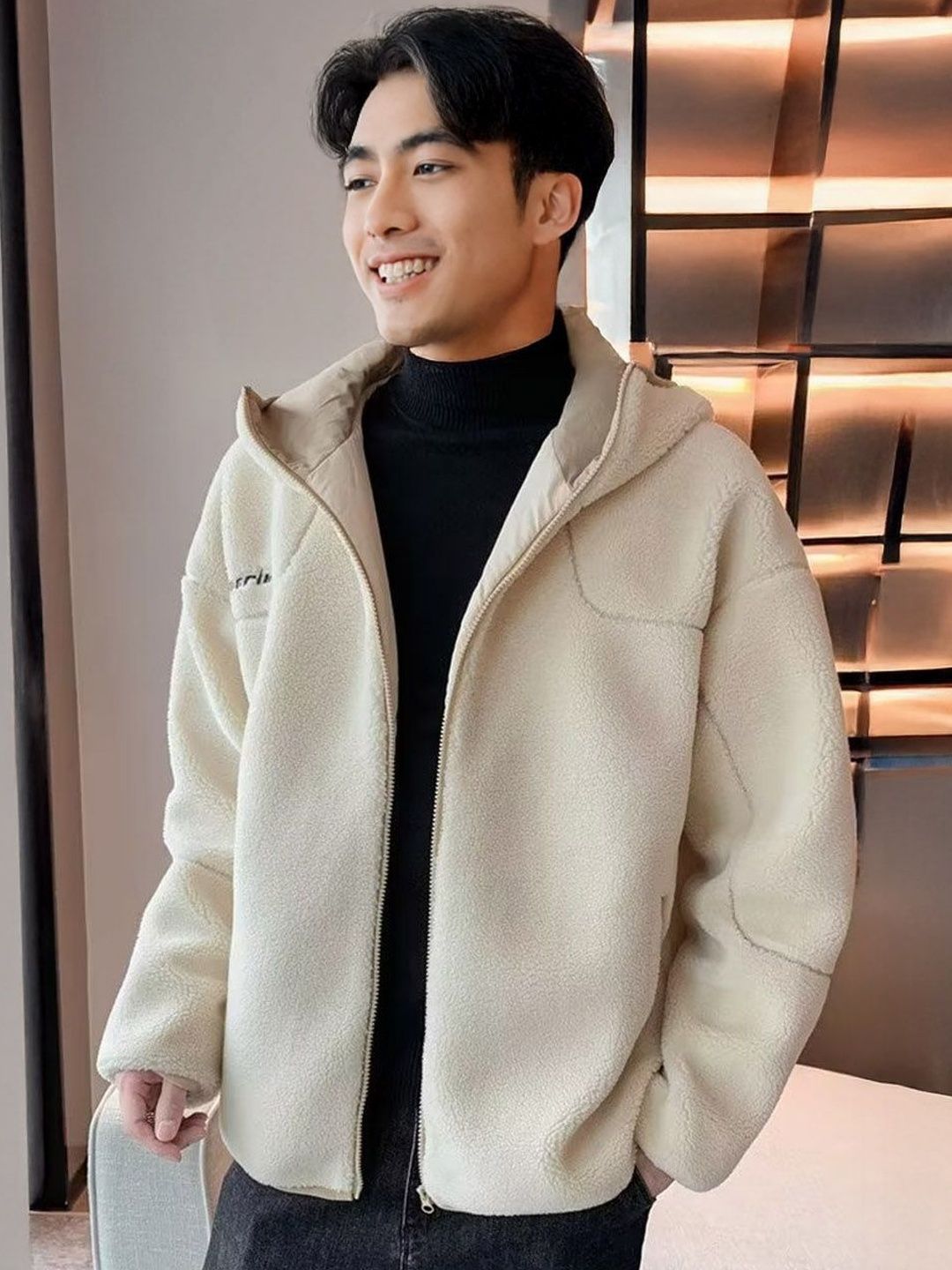 StyleCast Men Open Front Jacket