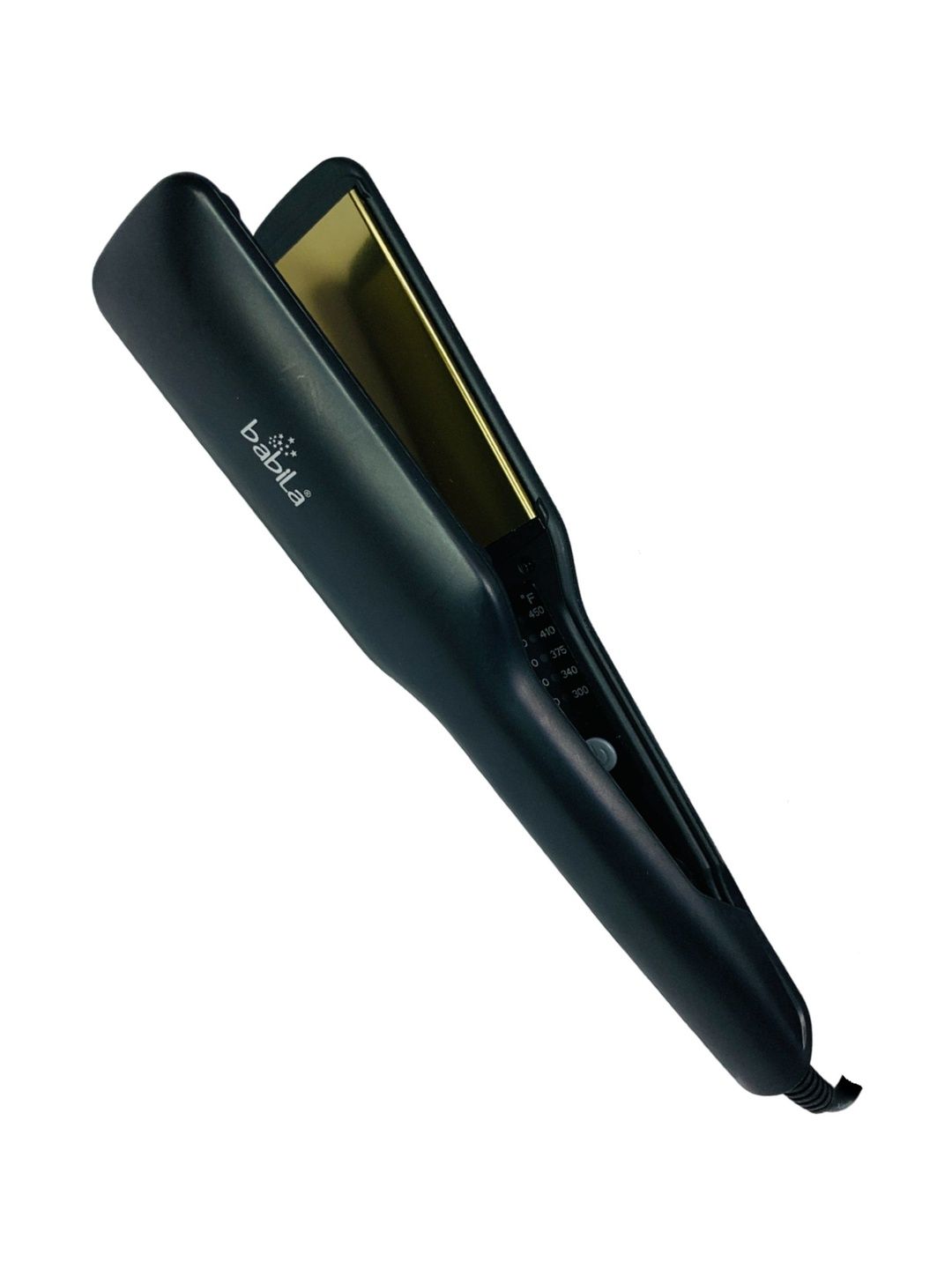 babila Angel Hair Straightener For Bouncy Hair - Black - BHS-E40