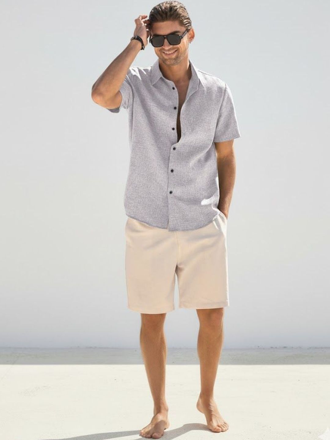 R.Code by The Roadster Life Co. Men Comfort Casual Shirt