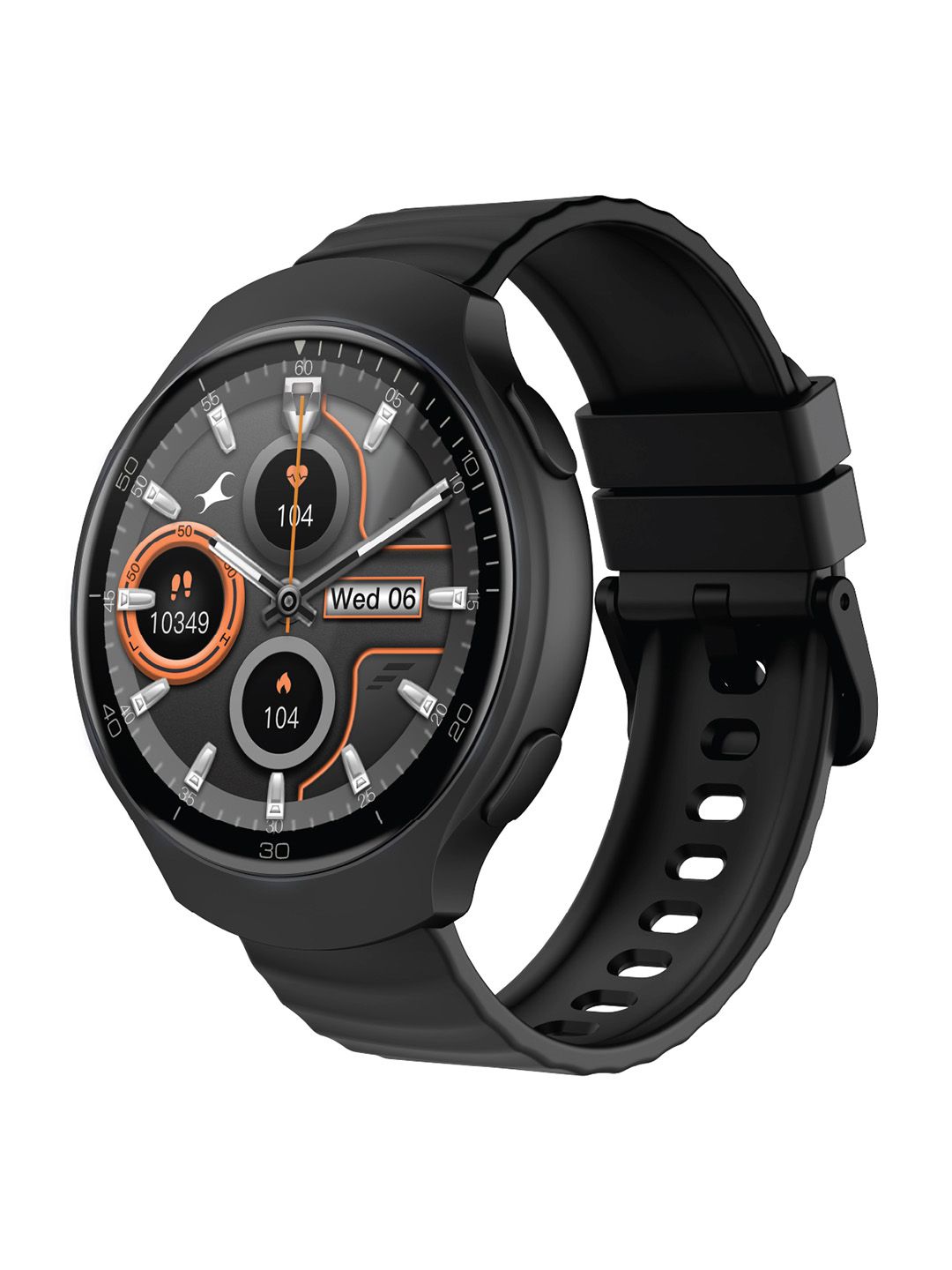 Fastrack VOX CirQ 1.38 TFT Display, Offline Voice Command,To Do List, IP68 Smart Watch