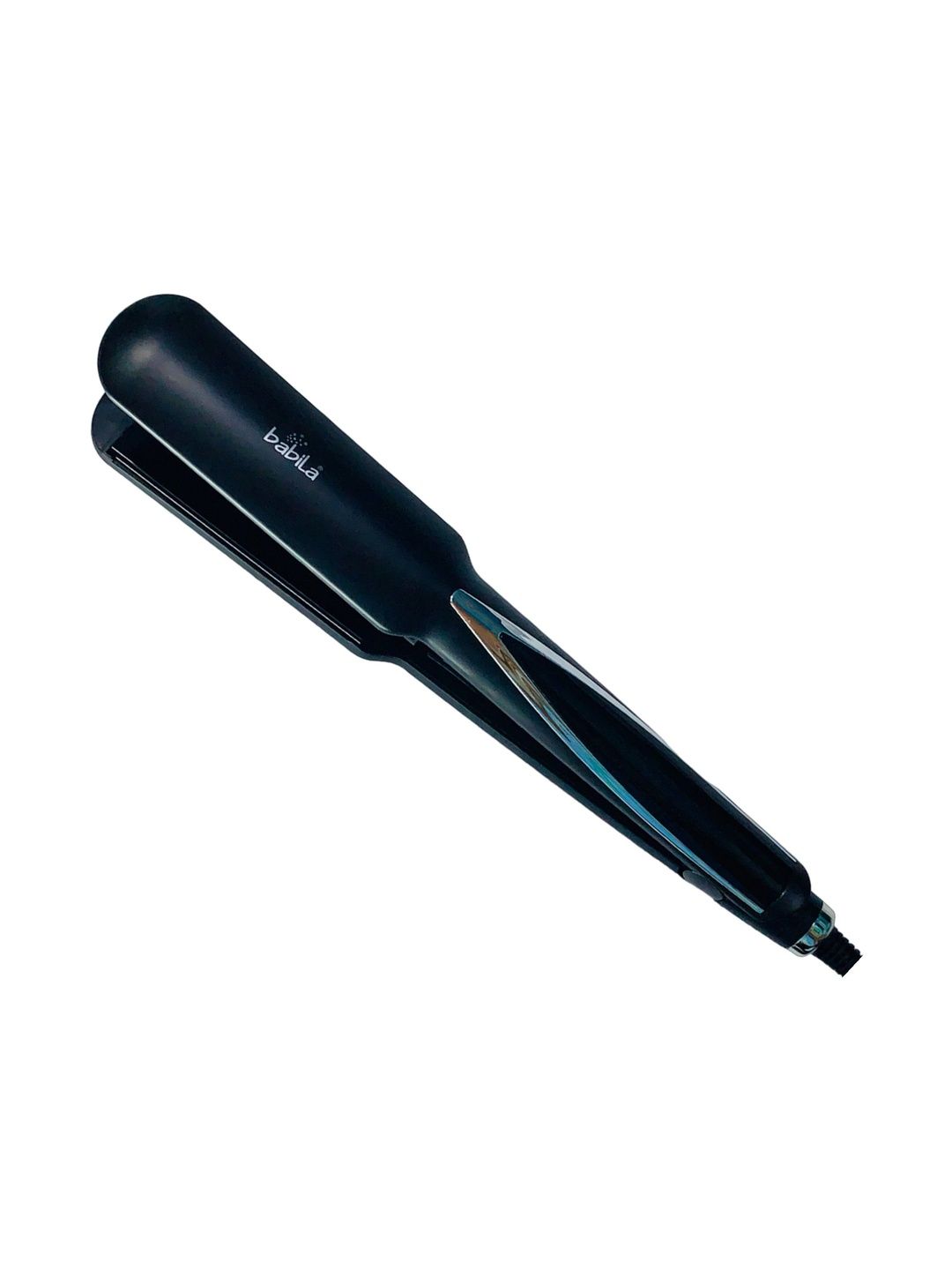 babila Pearl Hair Straightener For Bouncy Hair - Black - BHS-E42