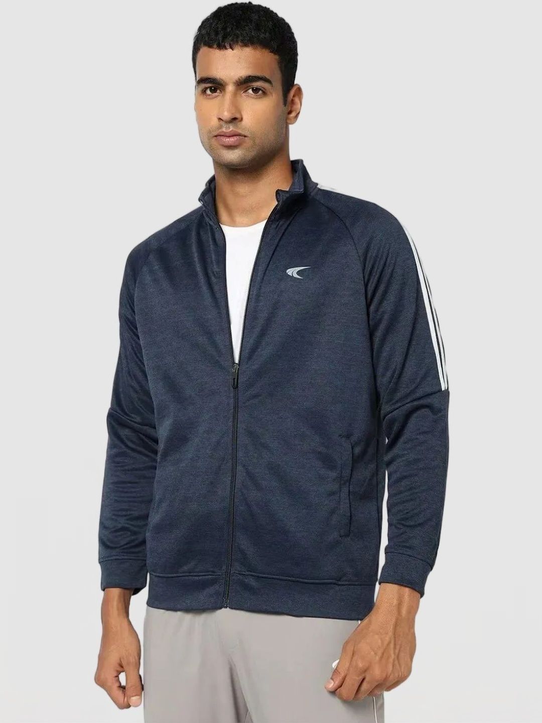 Performax Men Striped Sporty Jacket