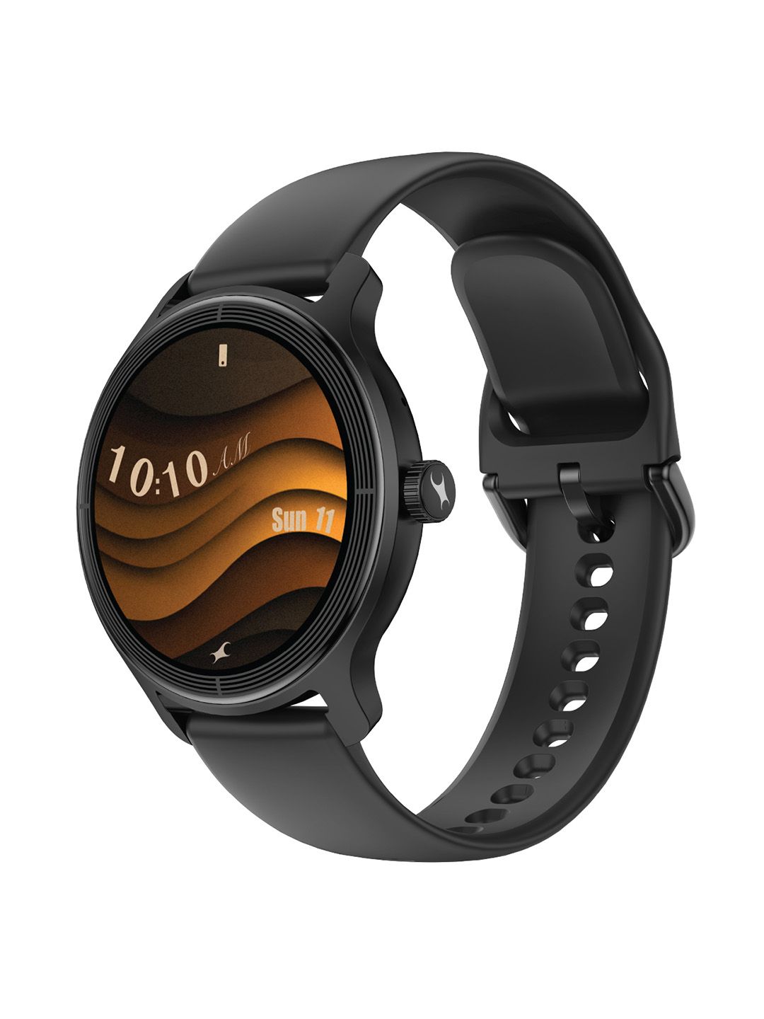 Fastrack Sleek 1.32" AMOLED 42mm Display, Rotary Crown, Health Suite, IP68 Smart Watch
