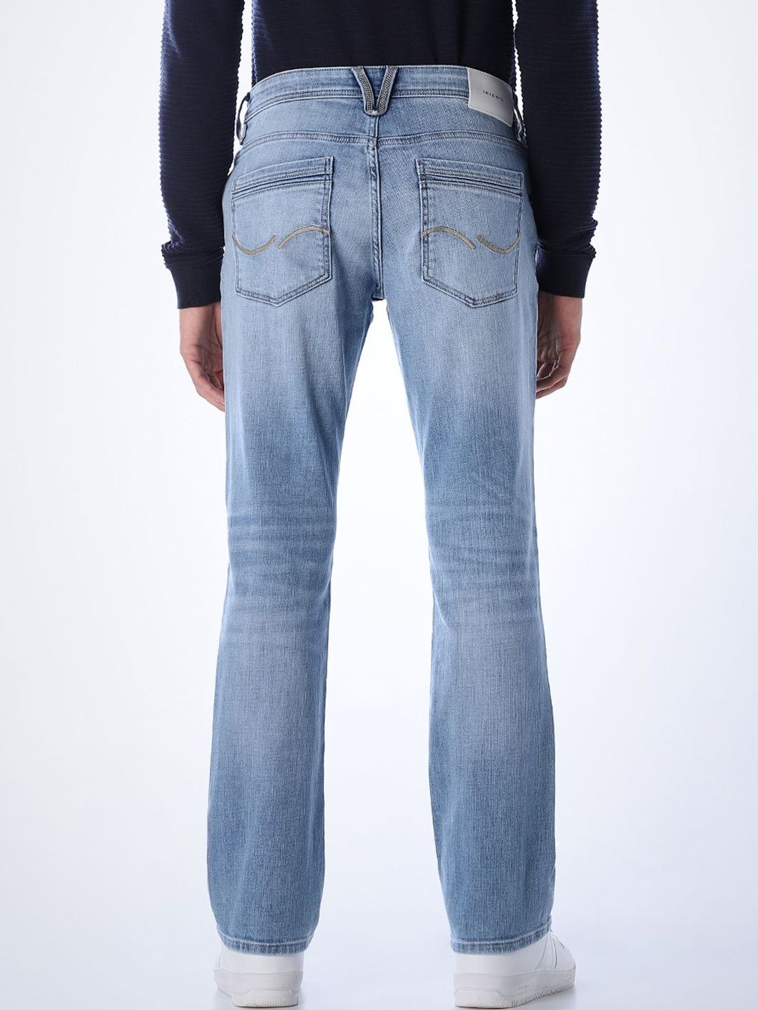 Regular Fit Low-Rise Light Fade Stretchable Jeans