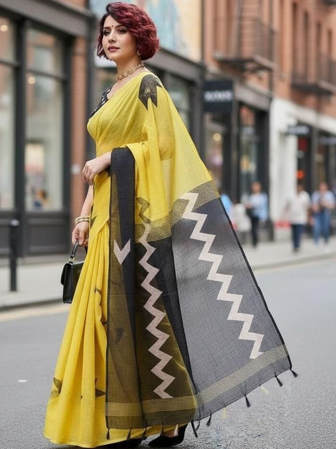 STYLE MODA Handloom Saree
