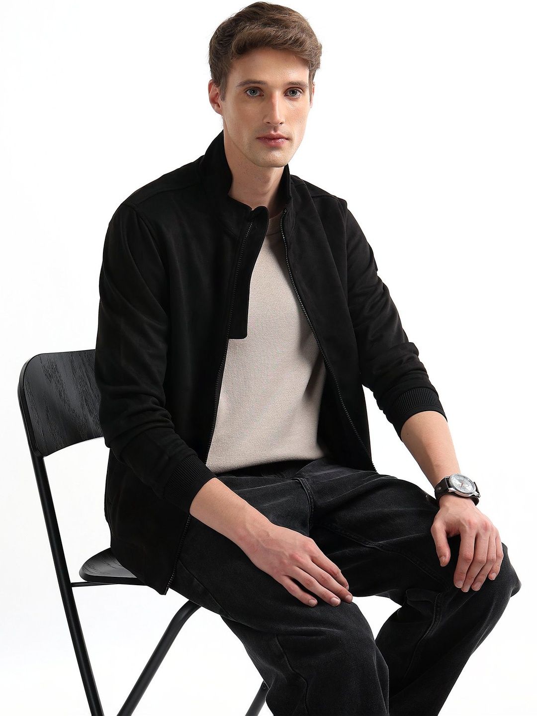 Arrow Sport Men Bomber Jacket