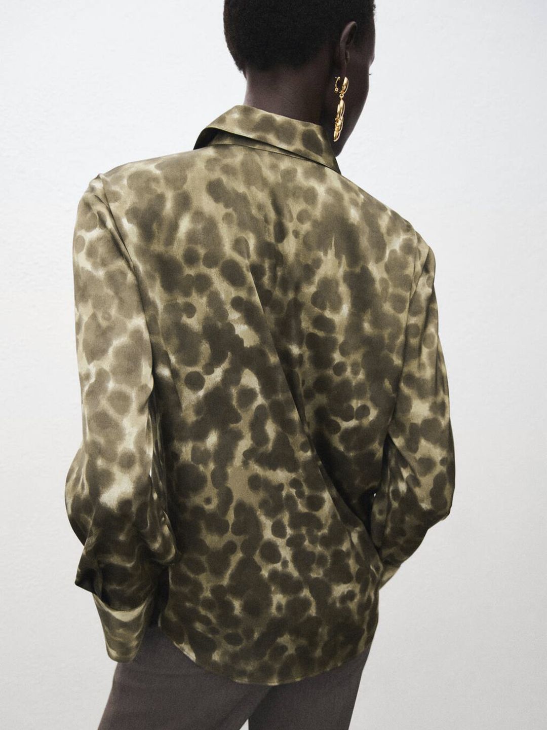 Animal Print Relaxed Casual Shirt