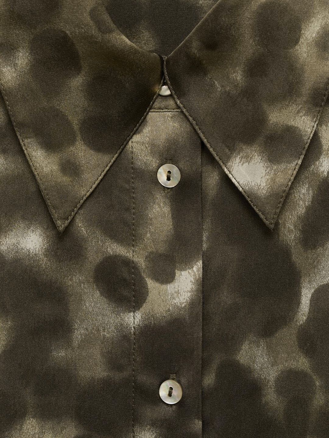 Animal Print Relaxed Casual Shirt