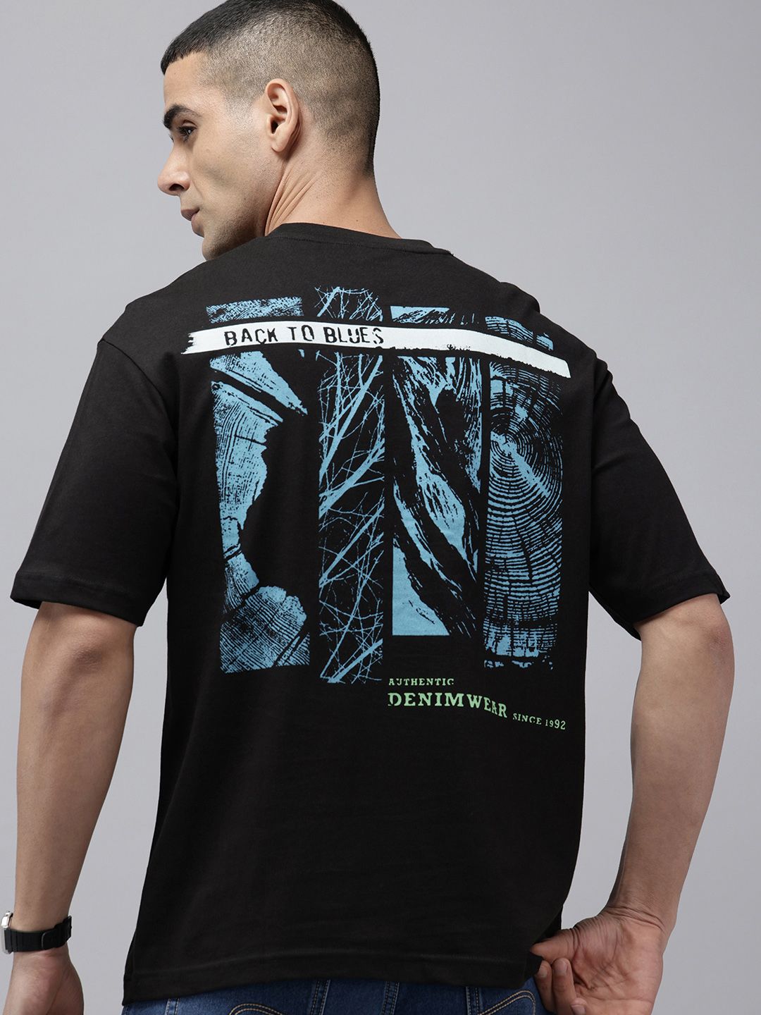 Buy SPYKAR Oversized Graphic Printed T-shirt - Tshirts for Men