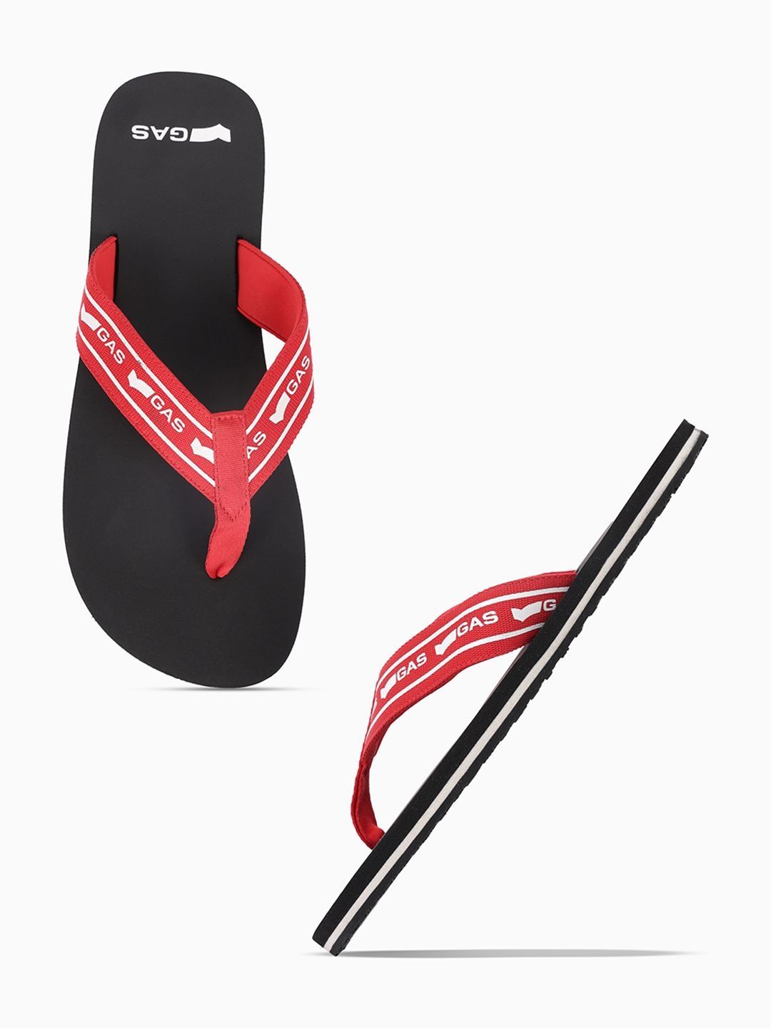 GAS Men TideFlow Black Flipflops
