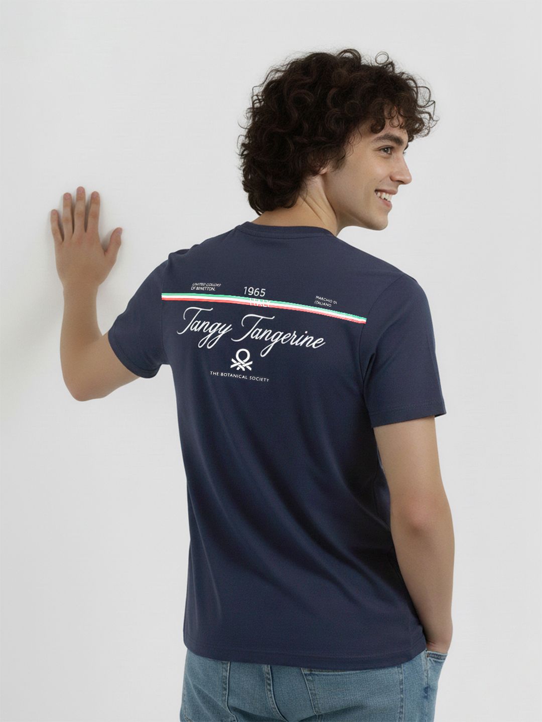 United Colors of Benetton Typography Printed Relaxed Fit T-shirt