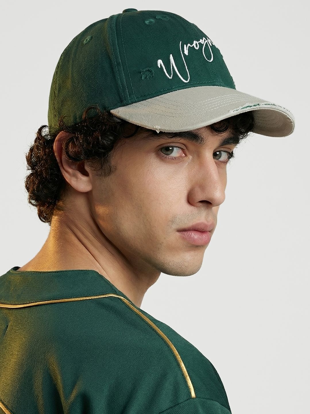 WROGN Unisex Colourblocked Cotton Baseball Cap