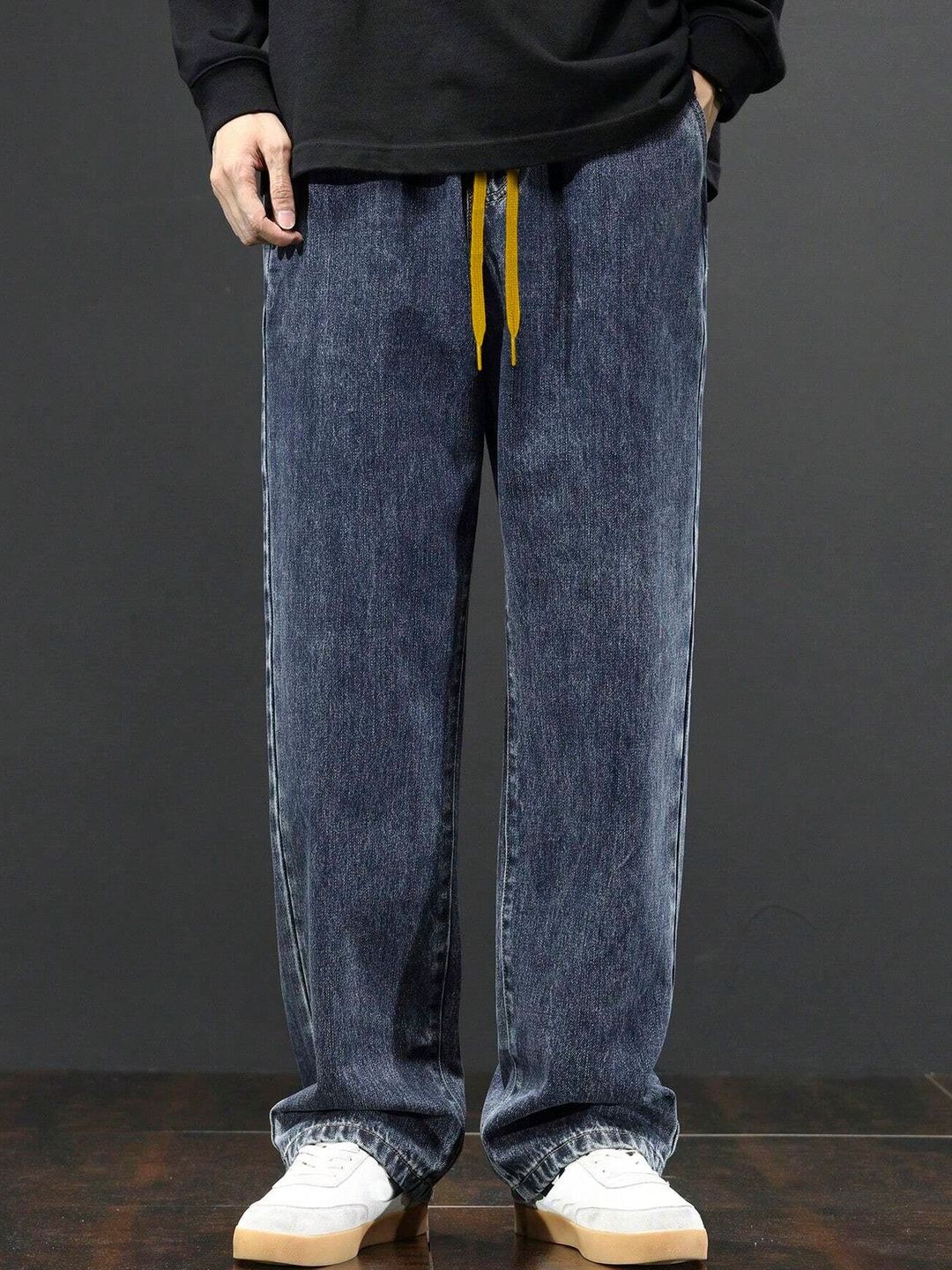 LERIYA FASHION Men Relaxed Fit High-Rise Light Fade Stretchable Jeans