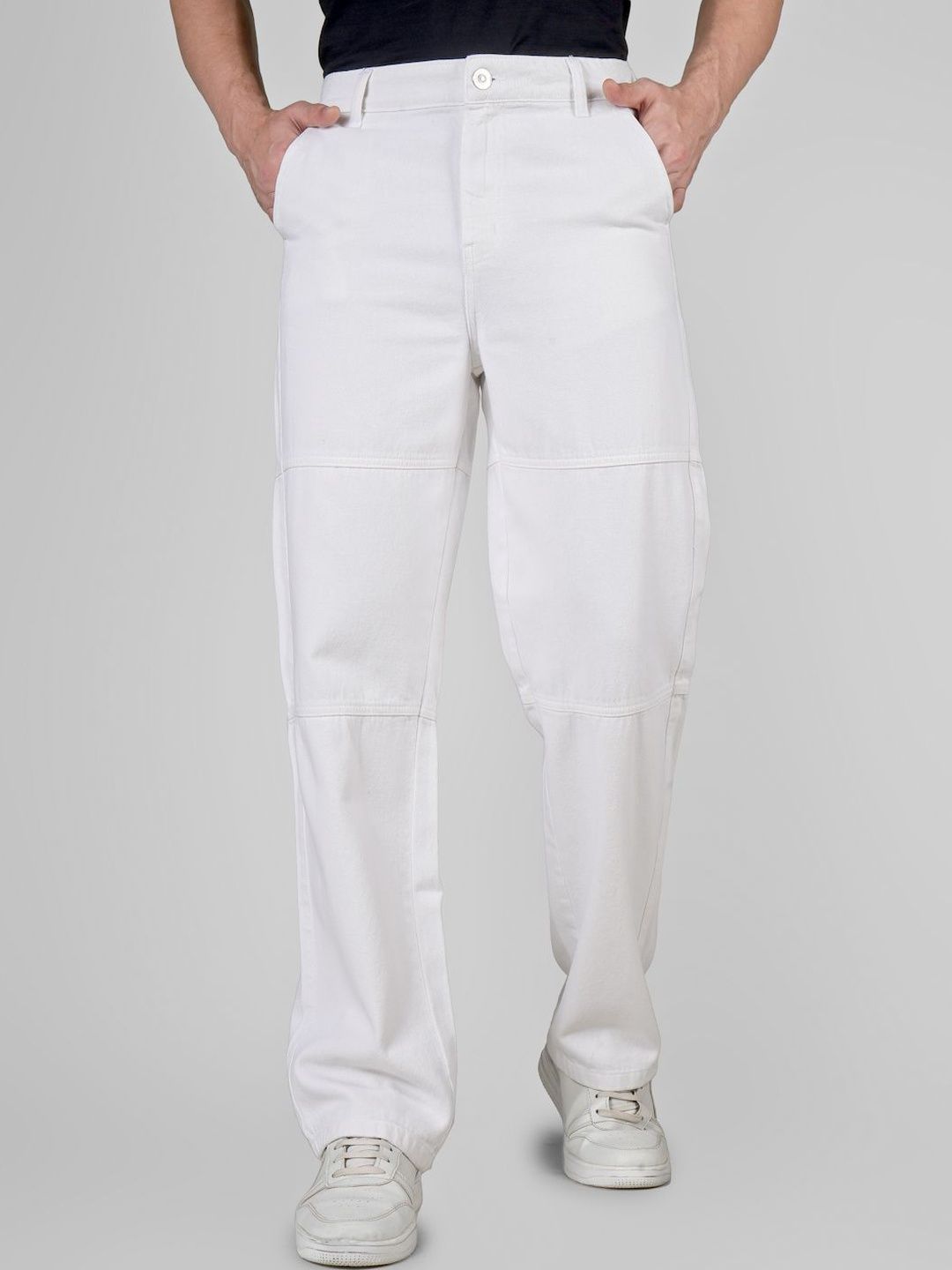 COSMIC Men Straight Fit Mid-Rise Jeans