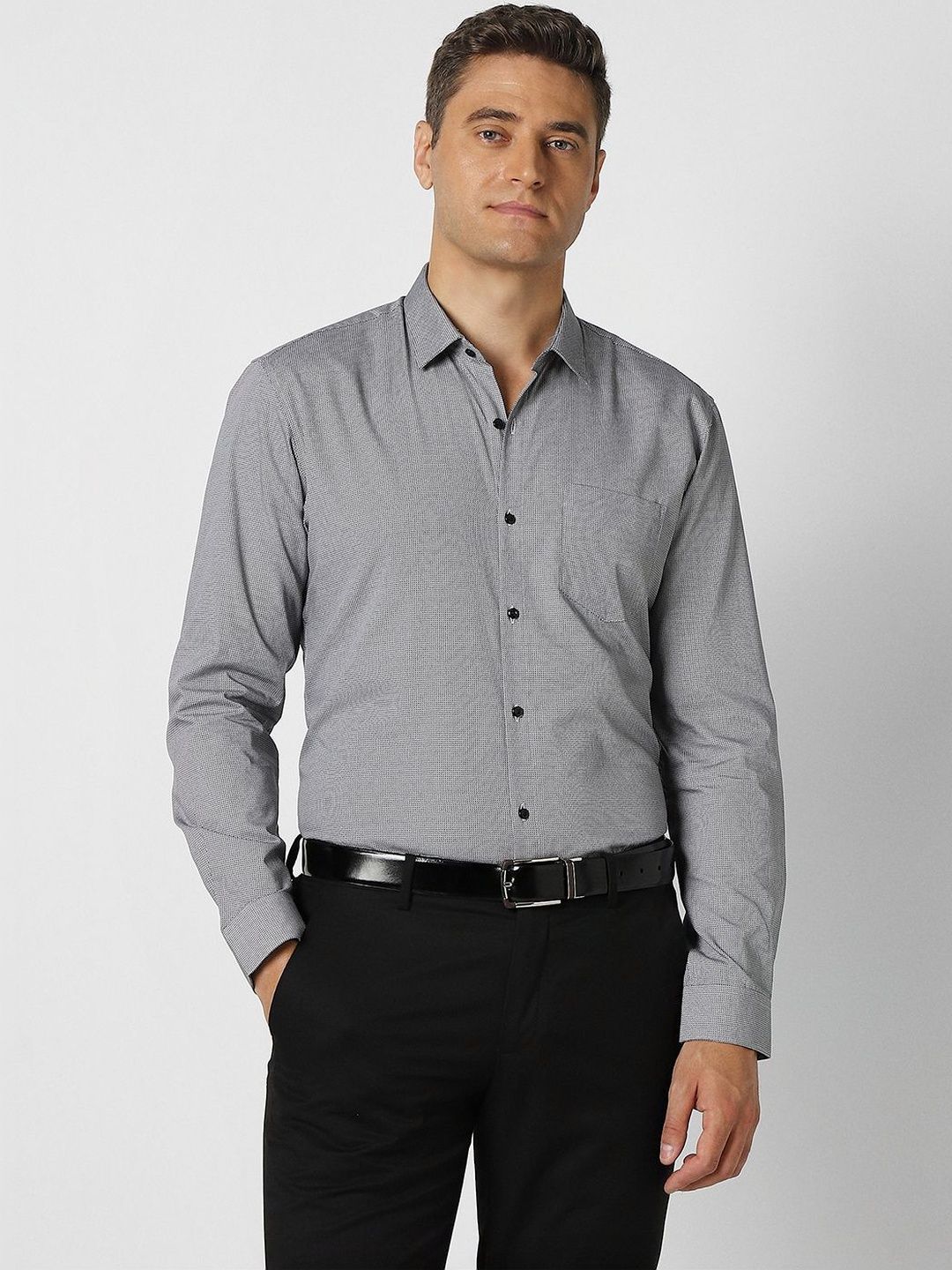 Peter England Peter England Men Printed Formal Shirt