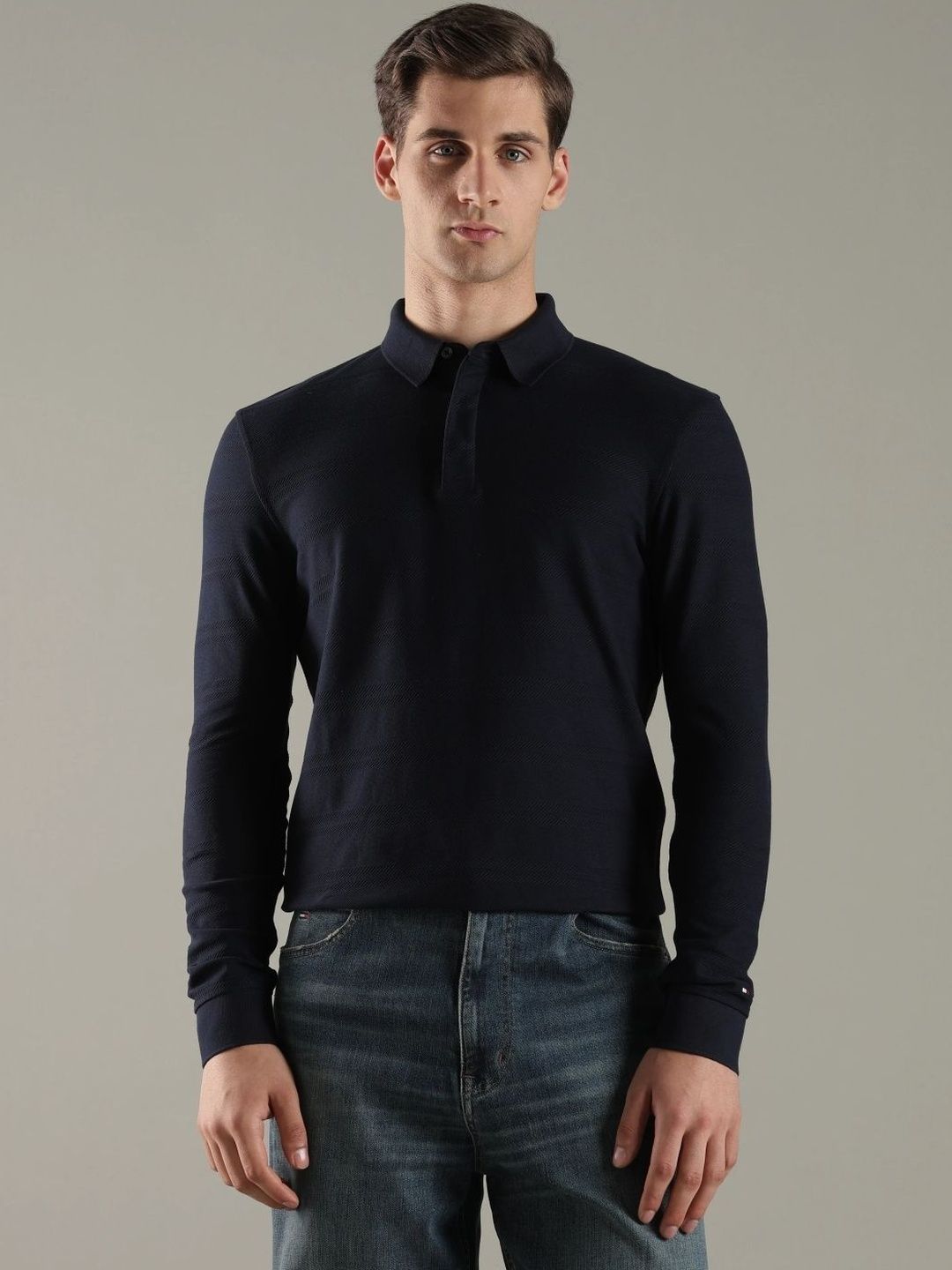 Tommy Hilfiger Men Polo Collar T-shirt deal from myntra Tommy Hilfiger Men Polo Collar T-shirt deal from myntra