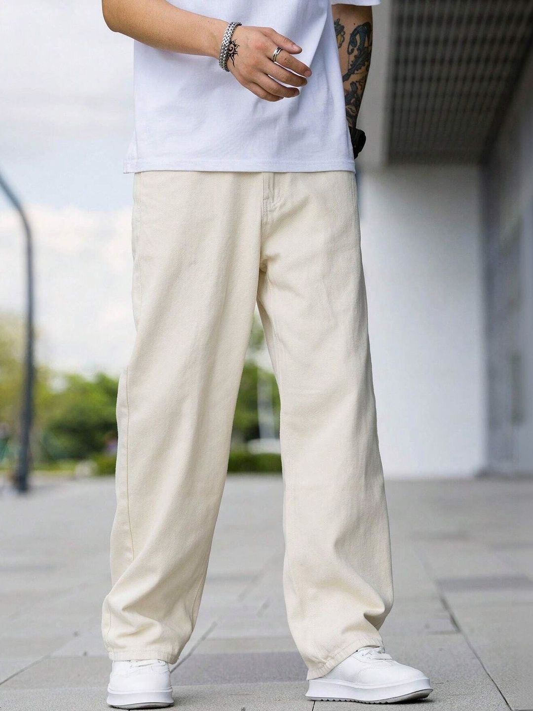 LERIYA FASHION Men Relaxed Fit High-Rise Stretchable Jeans