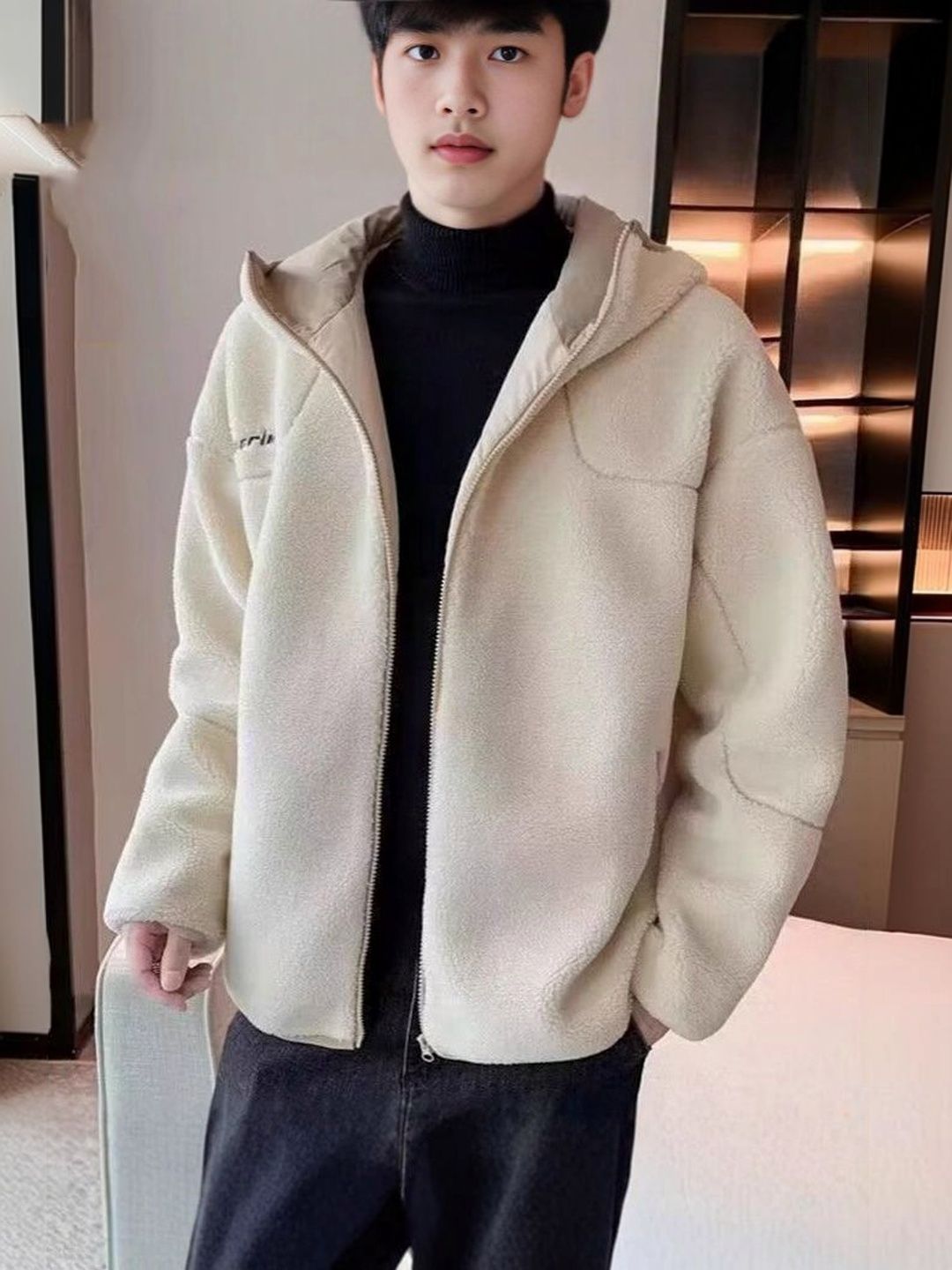 StyleCast x Revolte Men Outdoor Open Front Jacket