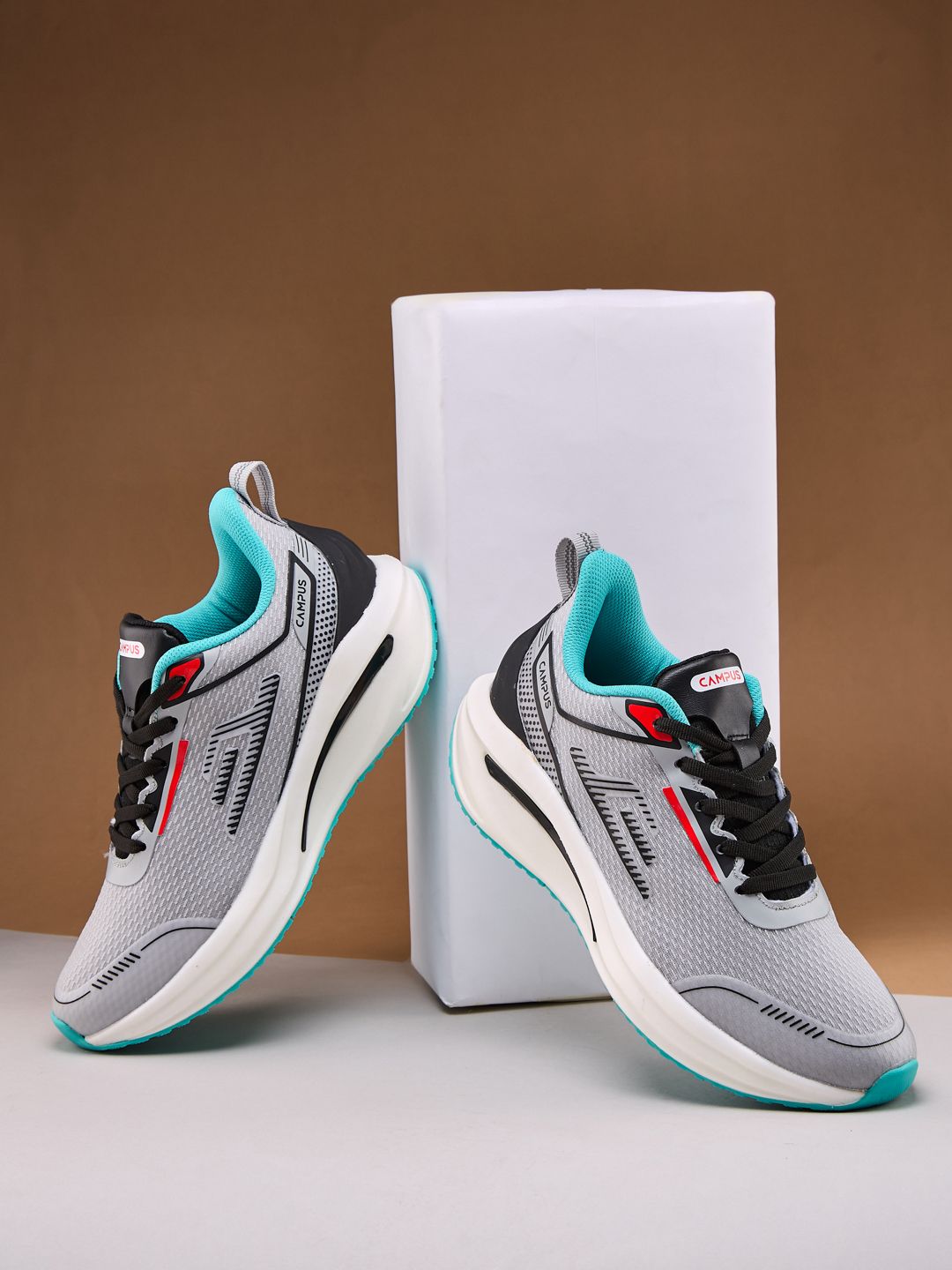 Campus Men STRUT Mesh Running Non-Marking Shoes