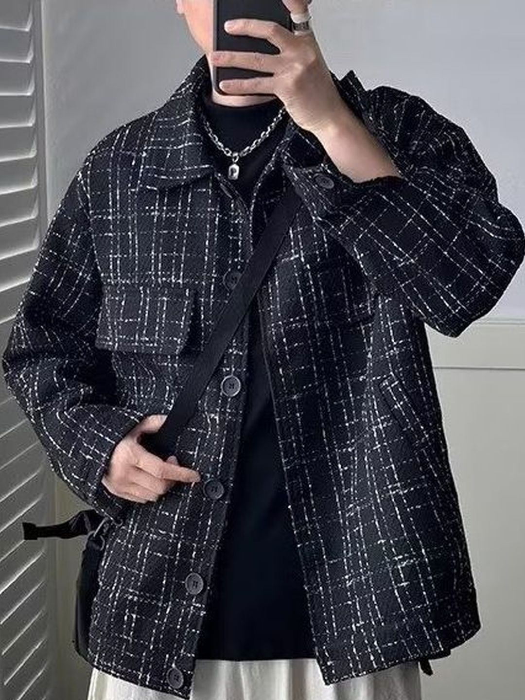 StyleCast x Revolte Men Outdoor Open Front Jacket