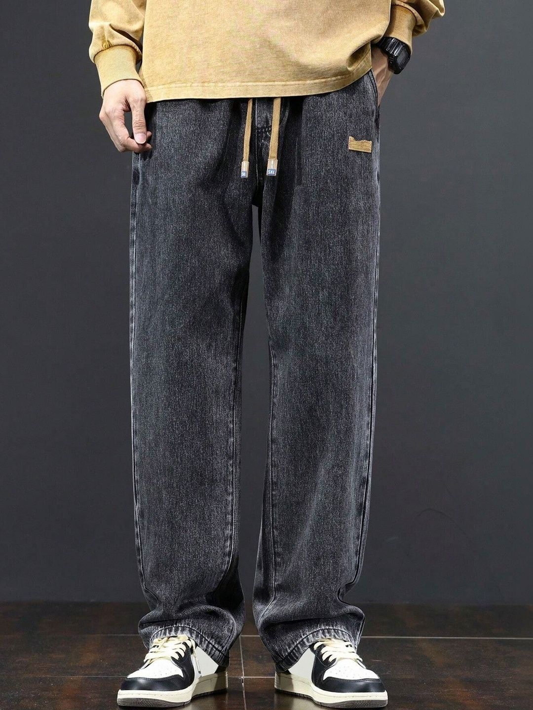 LERIYA FASHION Men Relaxed Fit High-Rise Light Fade Stretchable Jeans