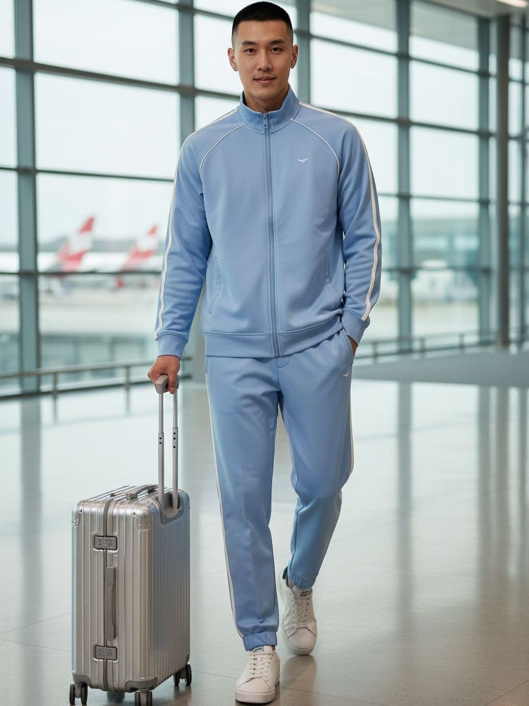 NOBERO Mock Collar Tracksuits