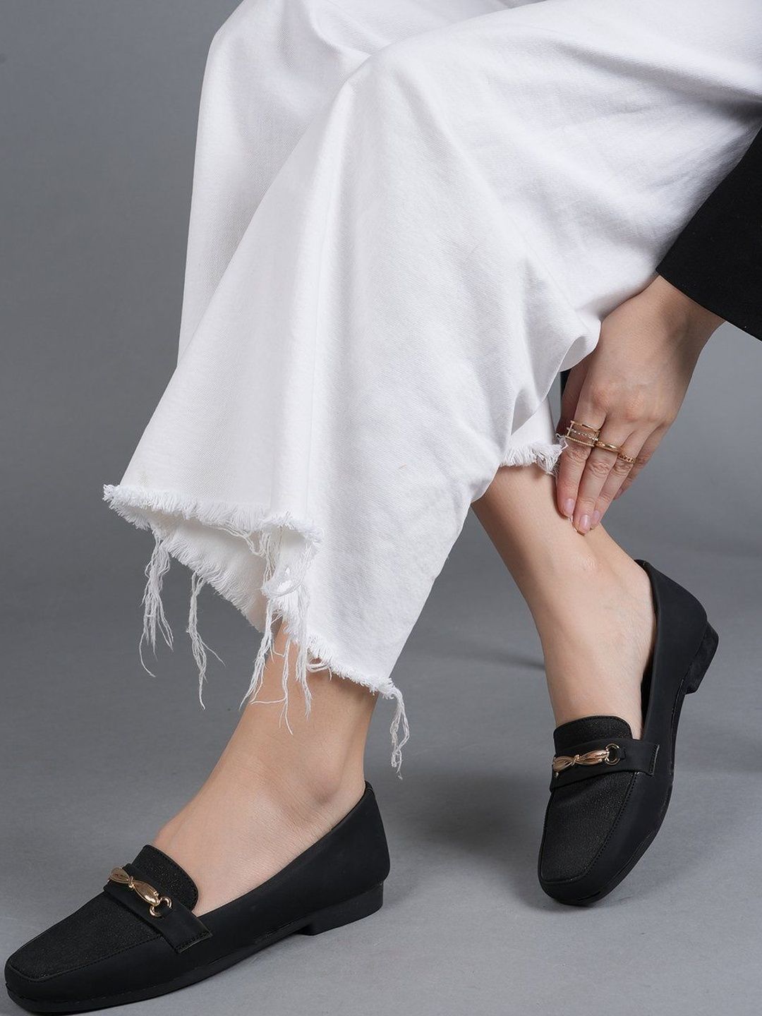 Lavie Textured Block Pumps with Buckles