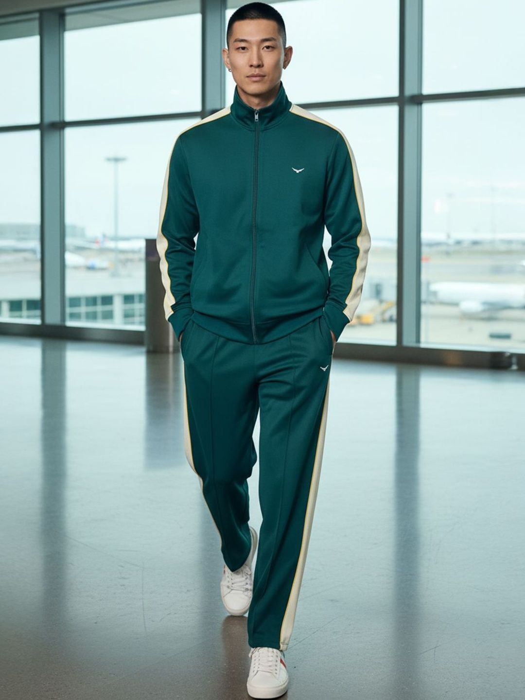 Nobero Mock Collar Track Suit