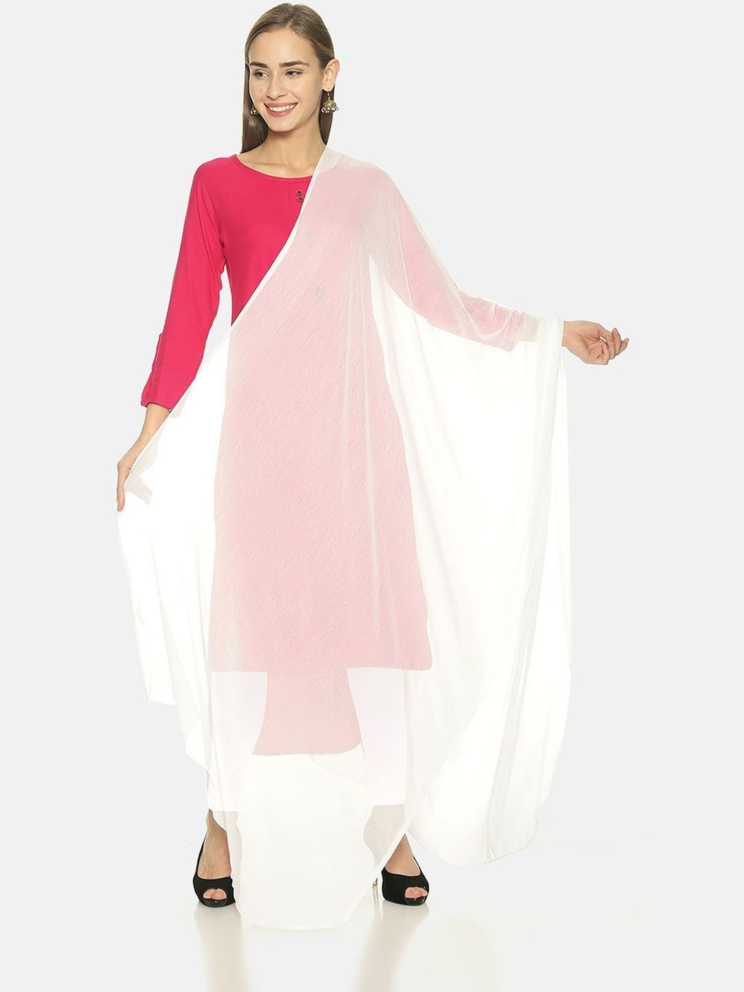 TWIN BIRDS Women Nylon Chiffon Lightweight Soft Shawl