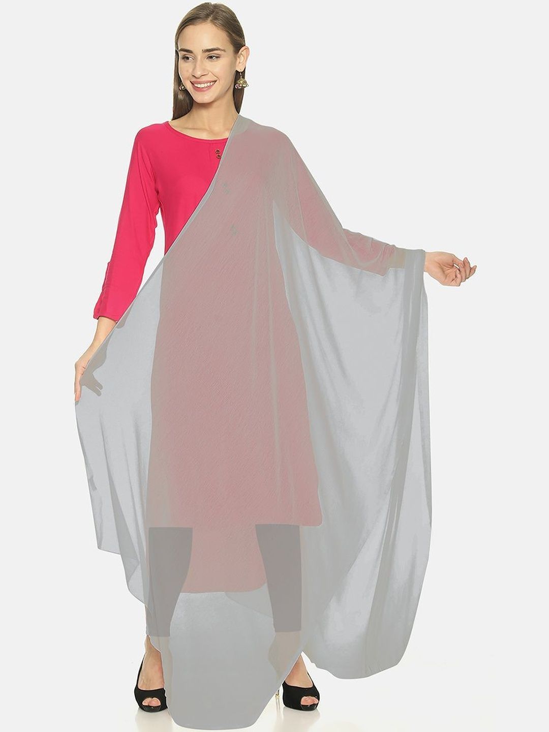 TWIN BIRDS Women Nylon Chiffon Lightweight Soft Shawl