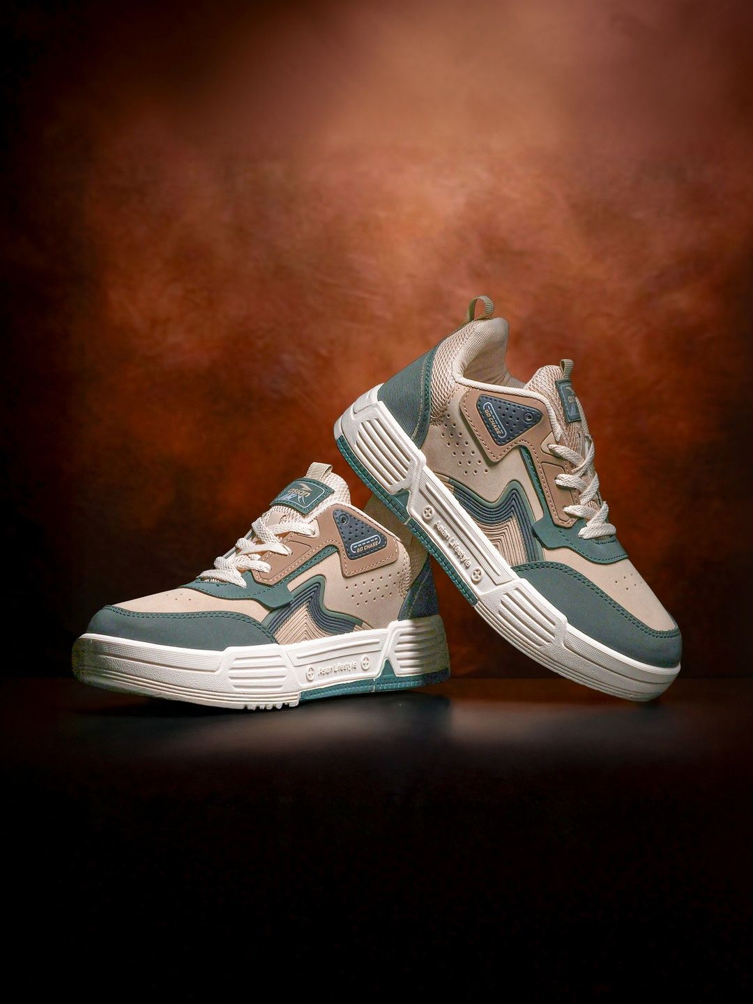 ASIAN Men Colourblocked Sneakers