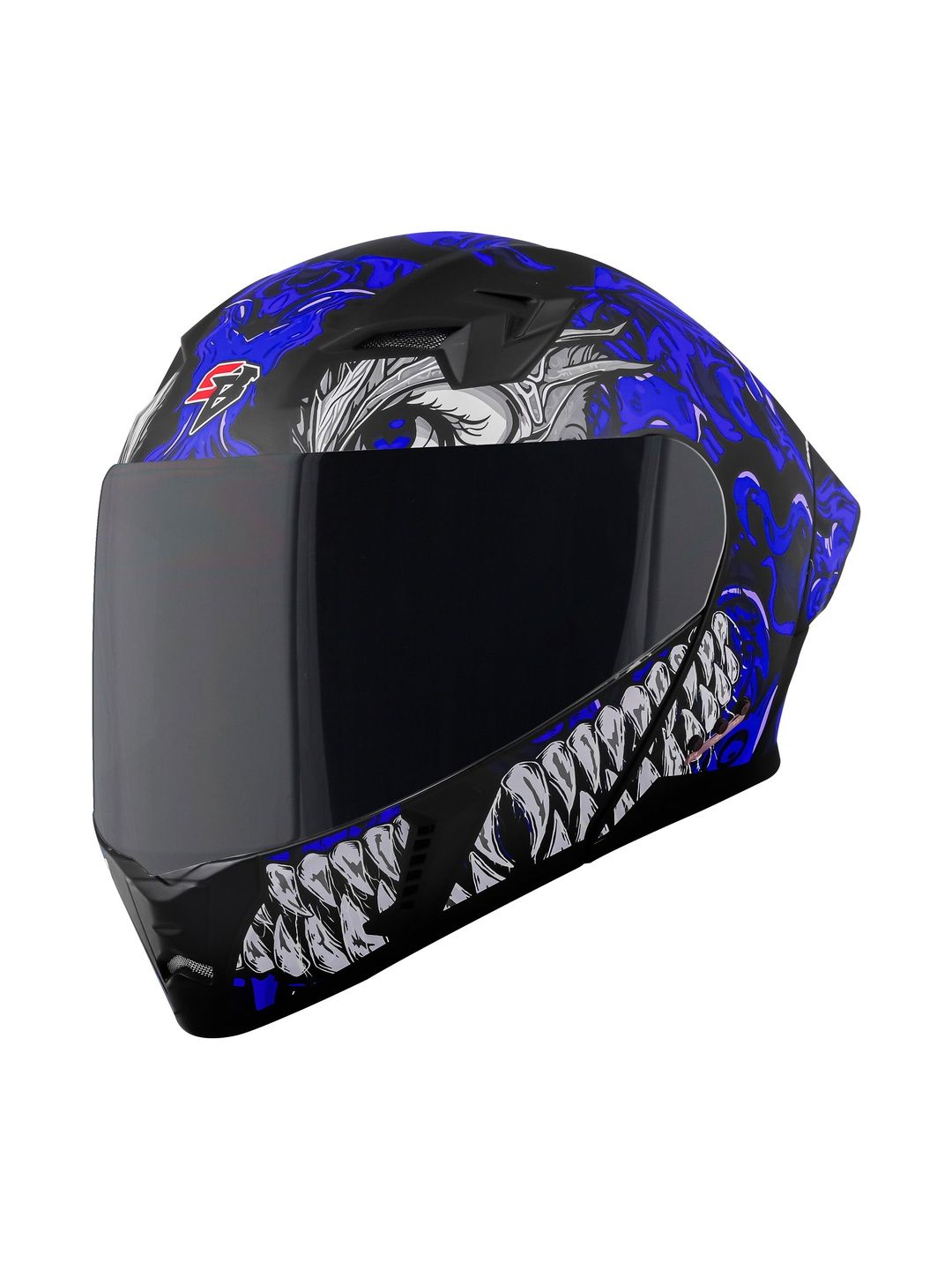 Steelbird Steel Scratch Resistant Flip-up Riding Helmet