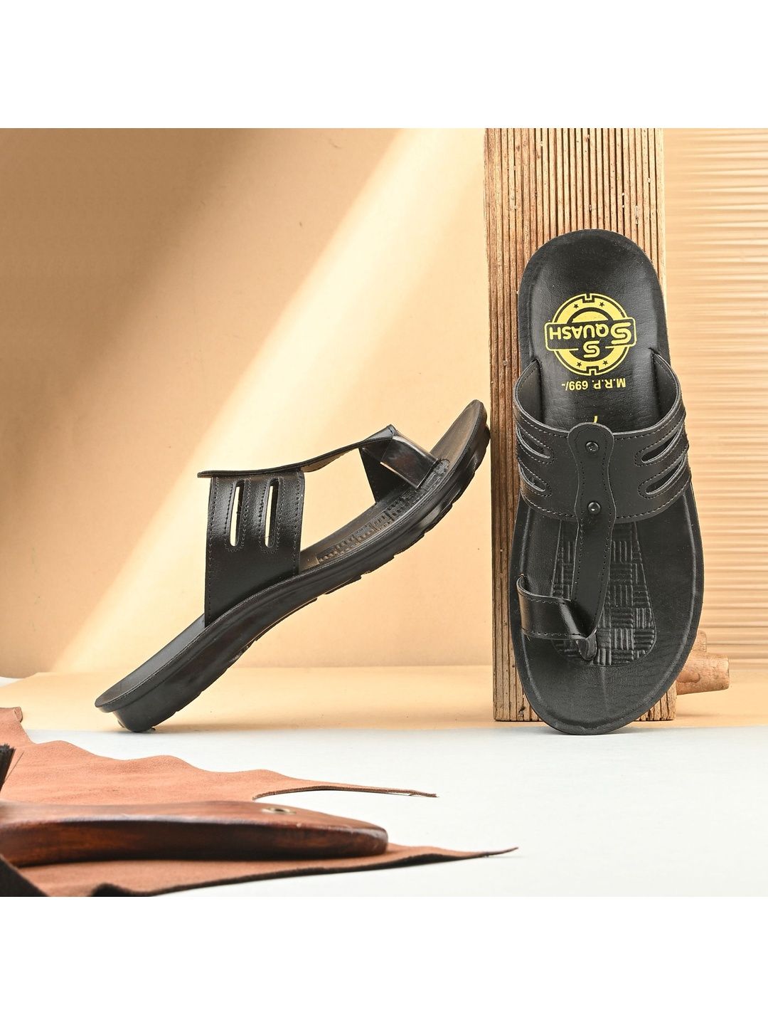 SQUASH Men Thong Flip-Flops
